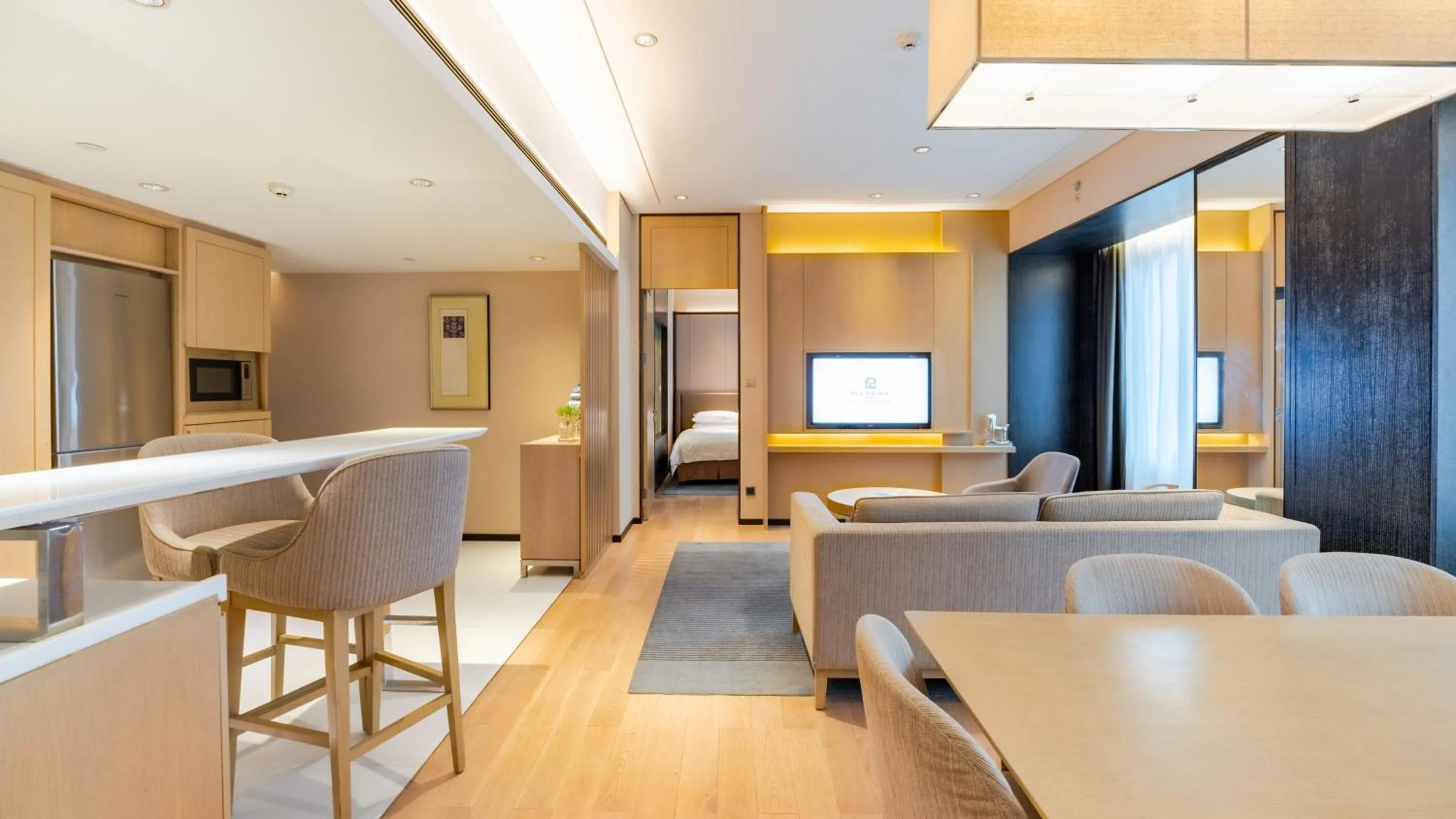 Living room in Pan Pacific Xiamen