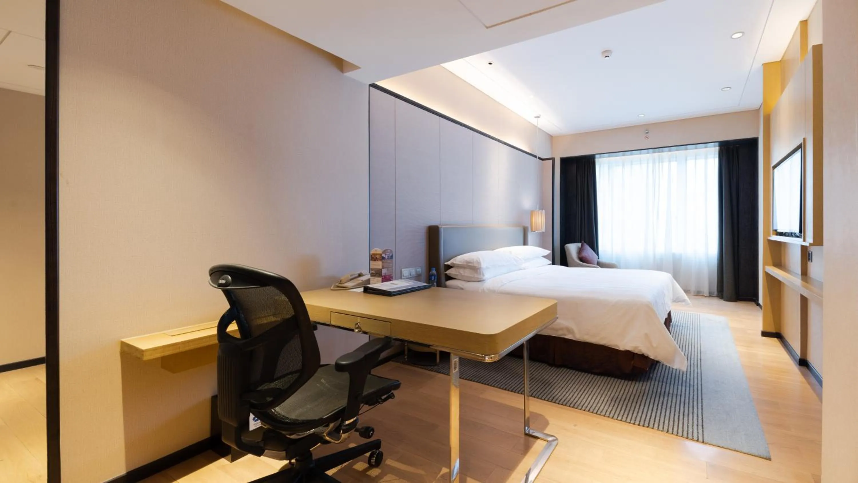 Bedroom, Bed in Pan Pacific Xiamen