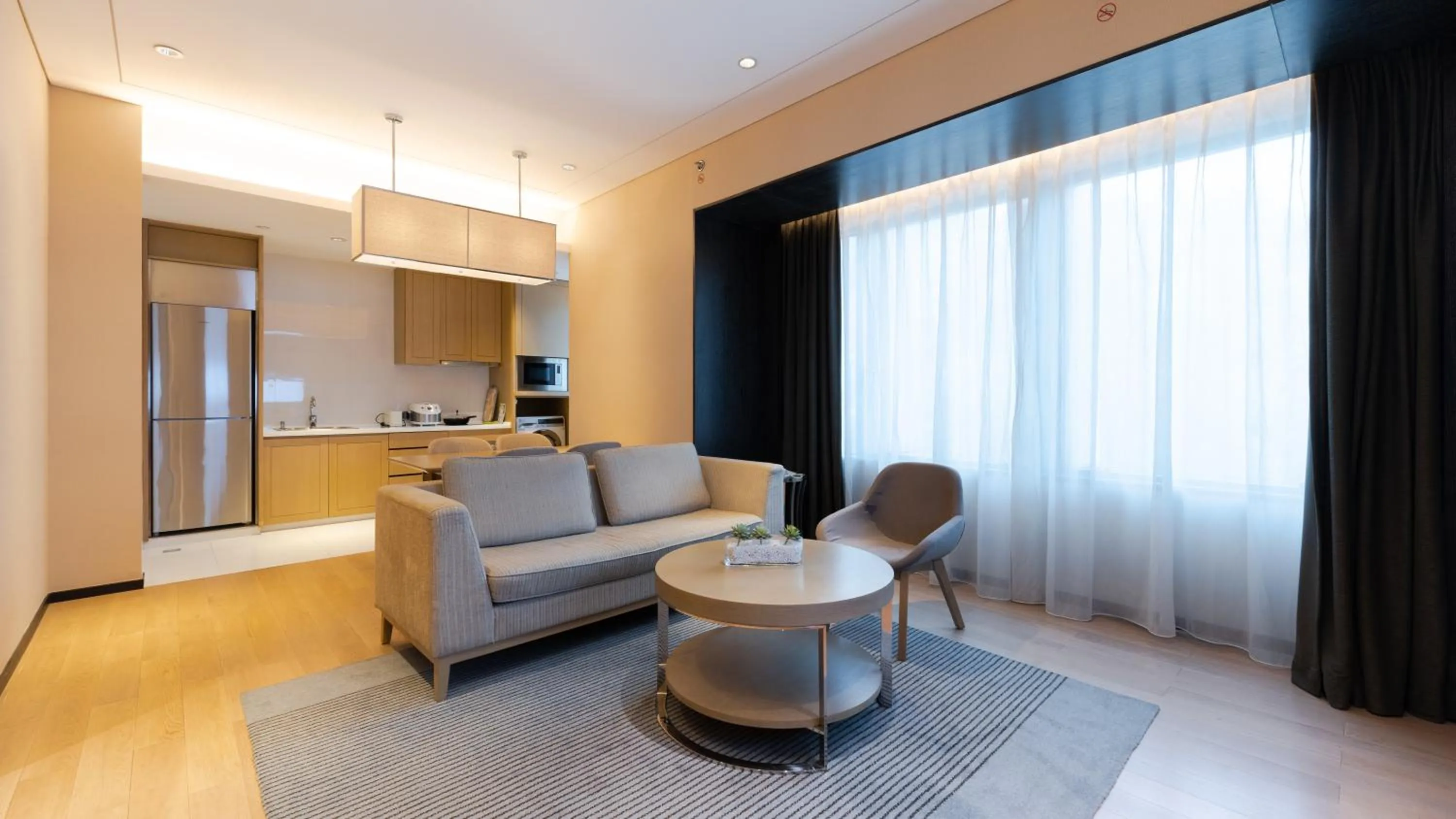 Living room in Pan Pacific Xiamen