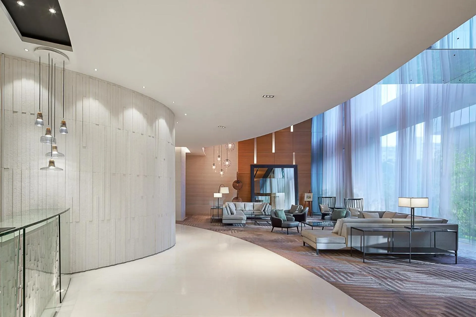 Lobby or reception in Pan Pacific Xiamen