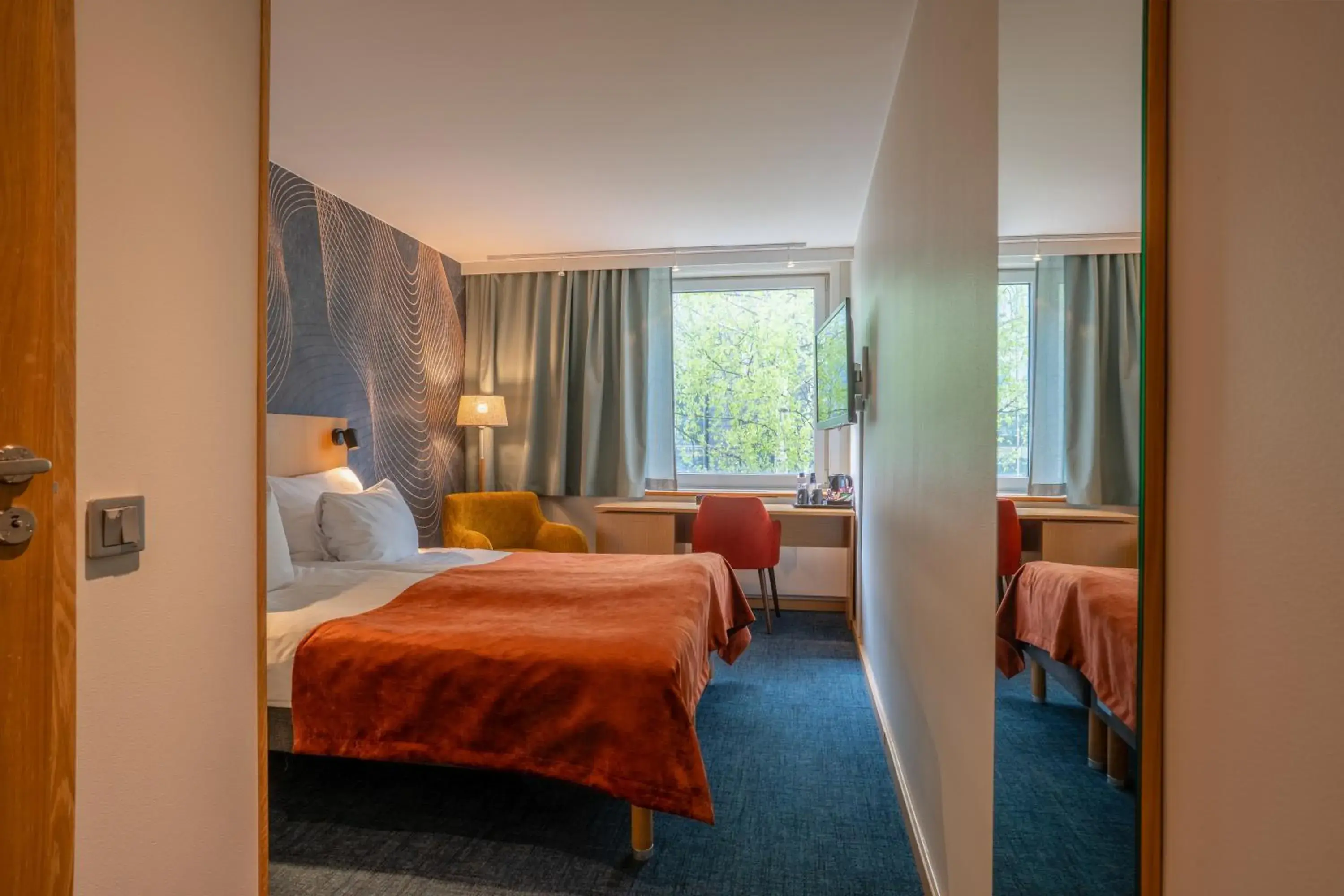 Classic Twin Room in ProfilHotels Aveny Classic Twin Room in ProfilHotels Aveny