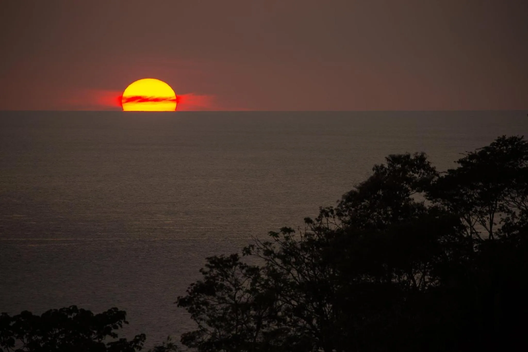 Sunset in Santa Teresa Surf Vista Villas
