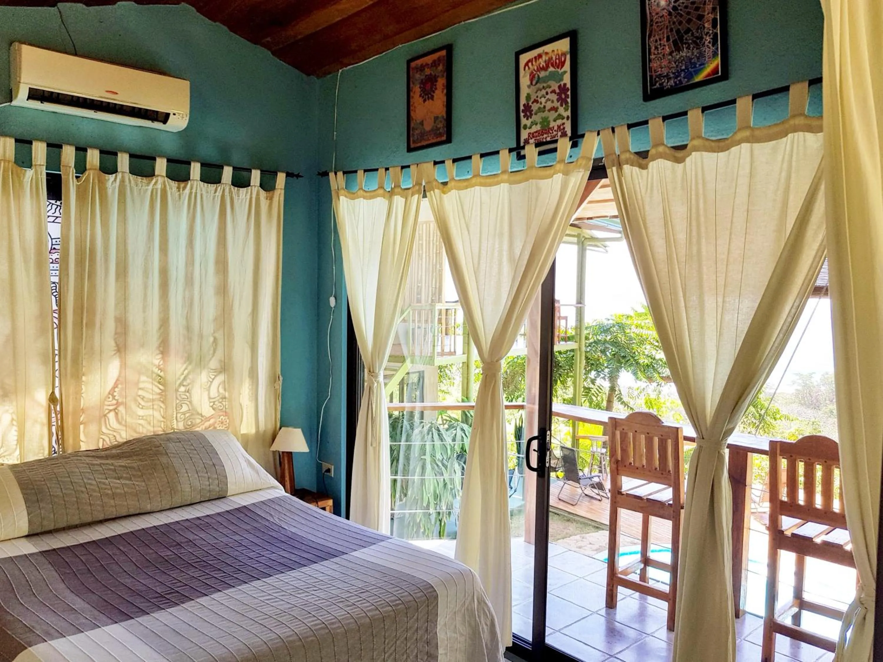 Bed in Santa Teresa Surf Vista Villas