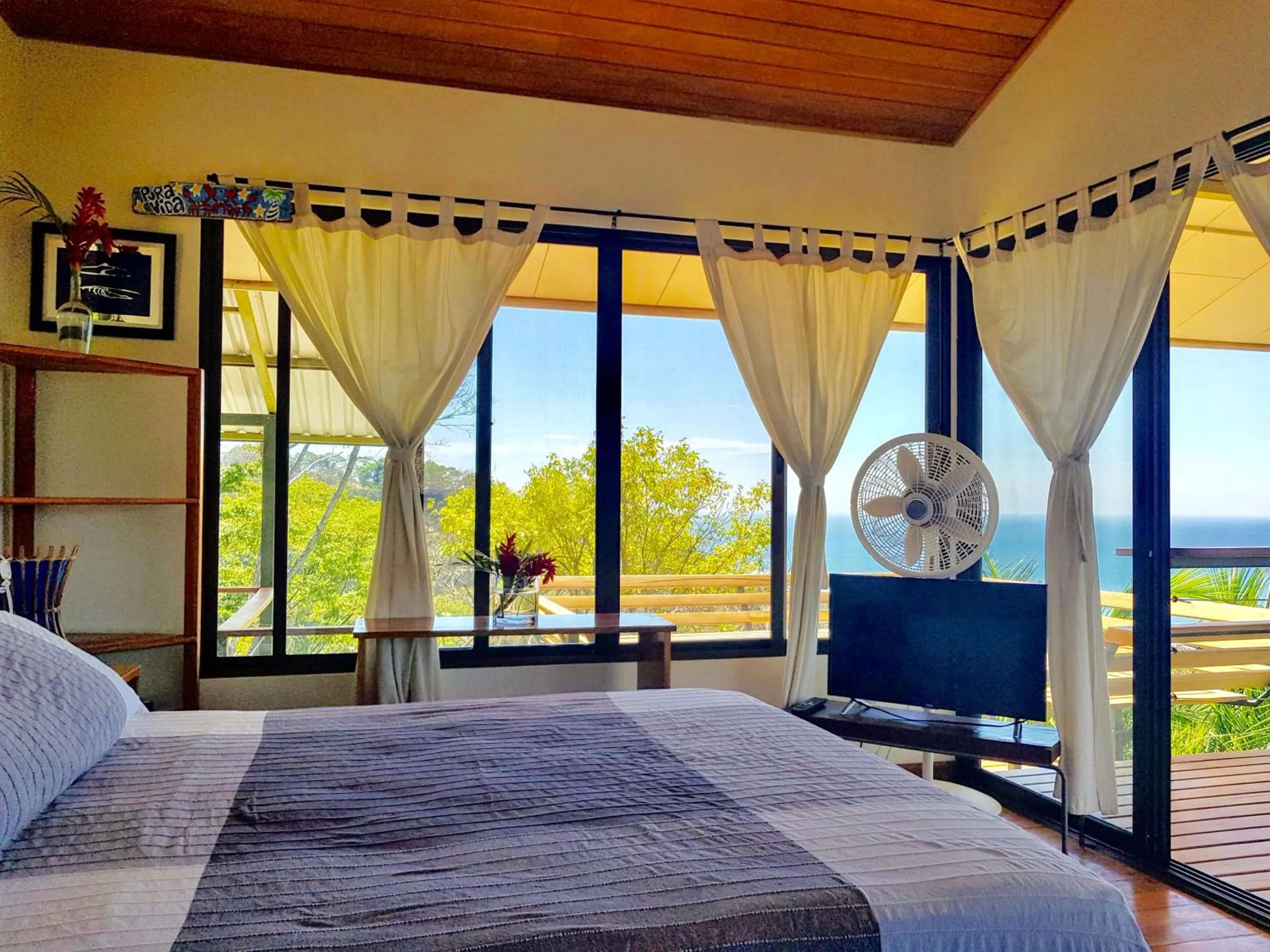 Bed in Santa Teresa Surf Vista Villas