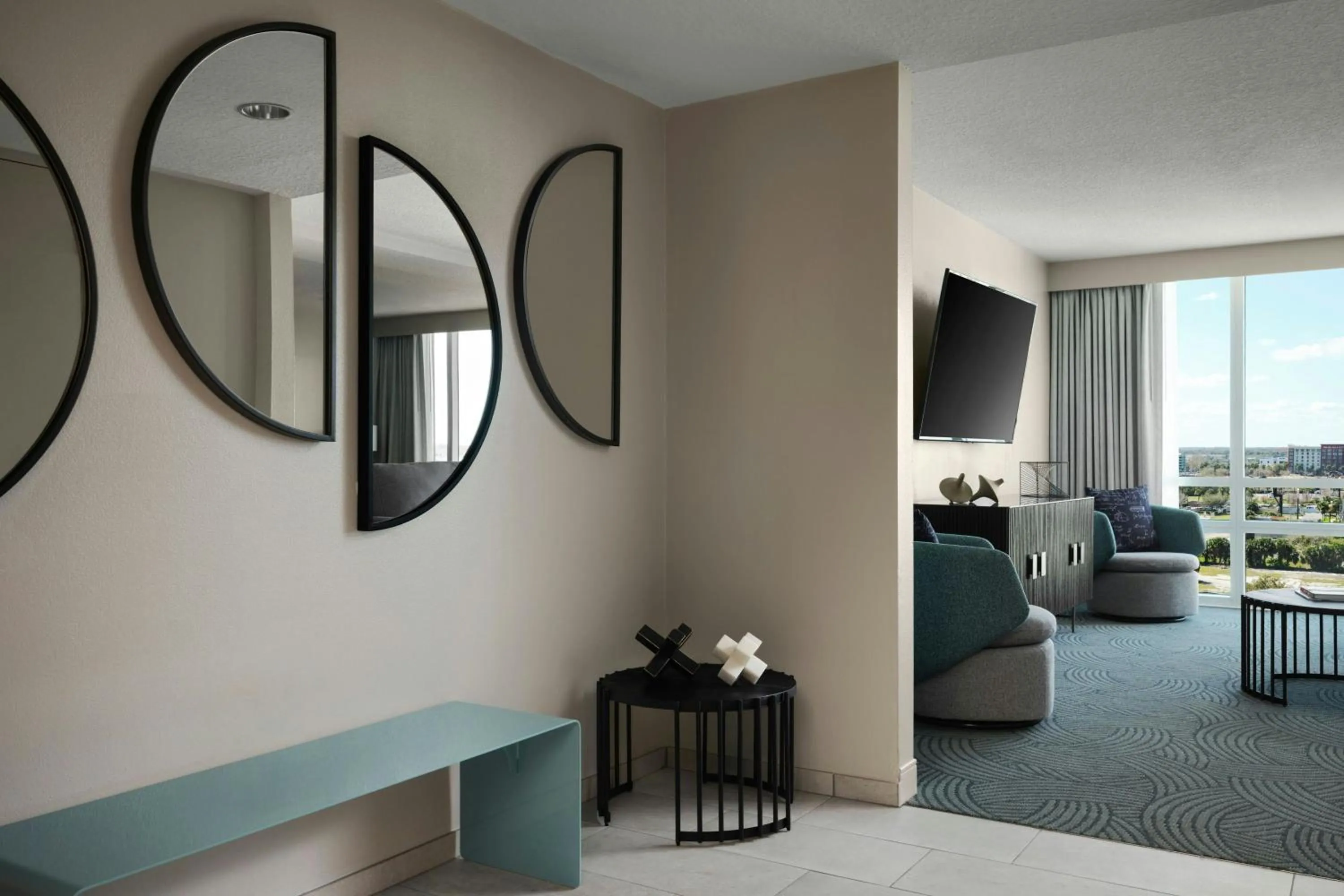 Bedroom in Hotel Landy Orlando Universal Blvd, a Tribute Portfolio Hotel