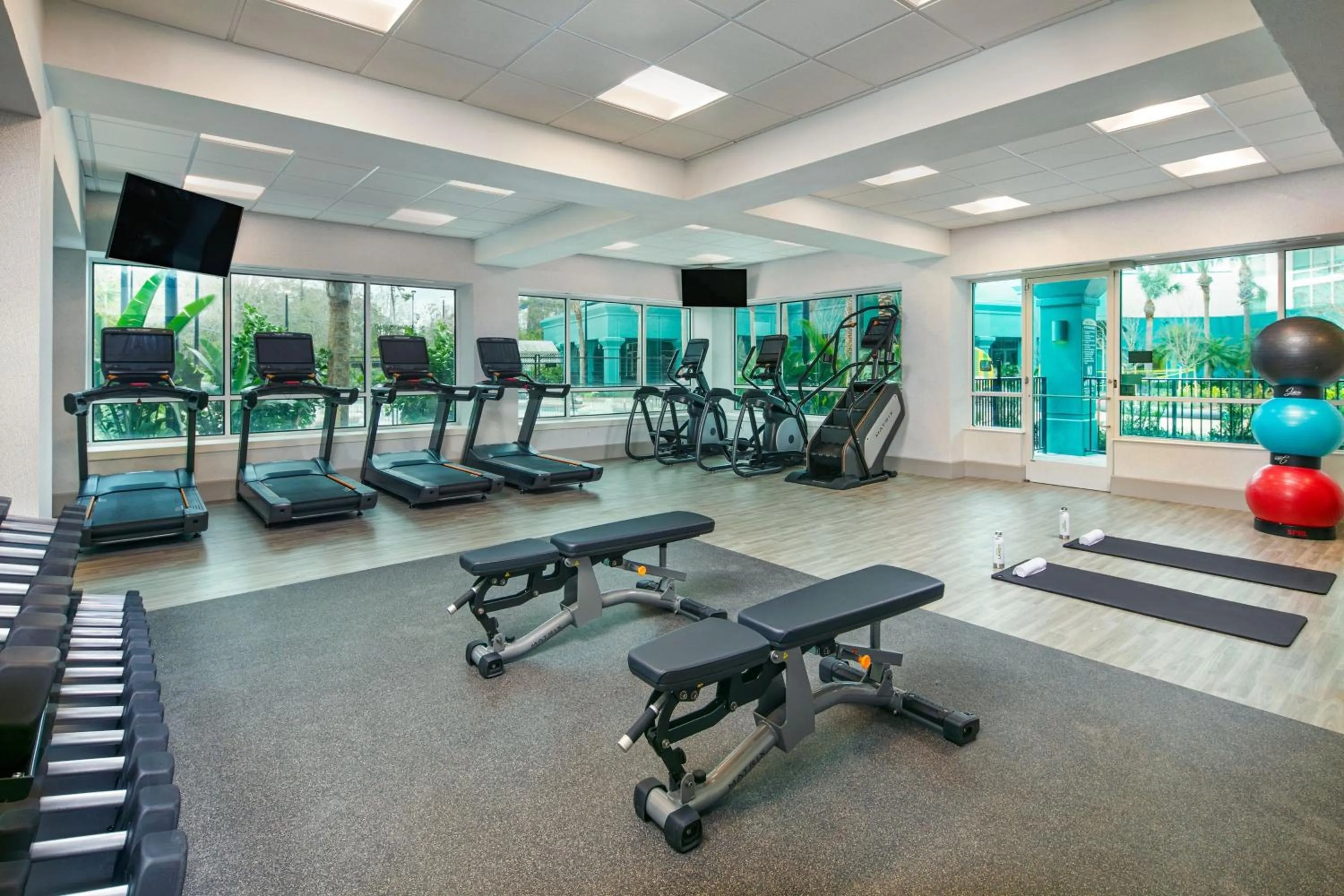 Fitness centre/facilities in Hotel Landy Orlando Universal Blvd, a Tribute Portfolio Hotel