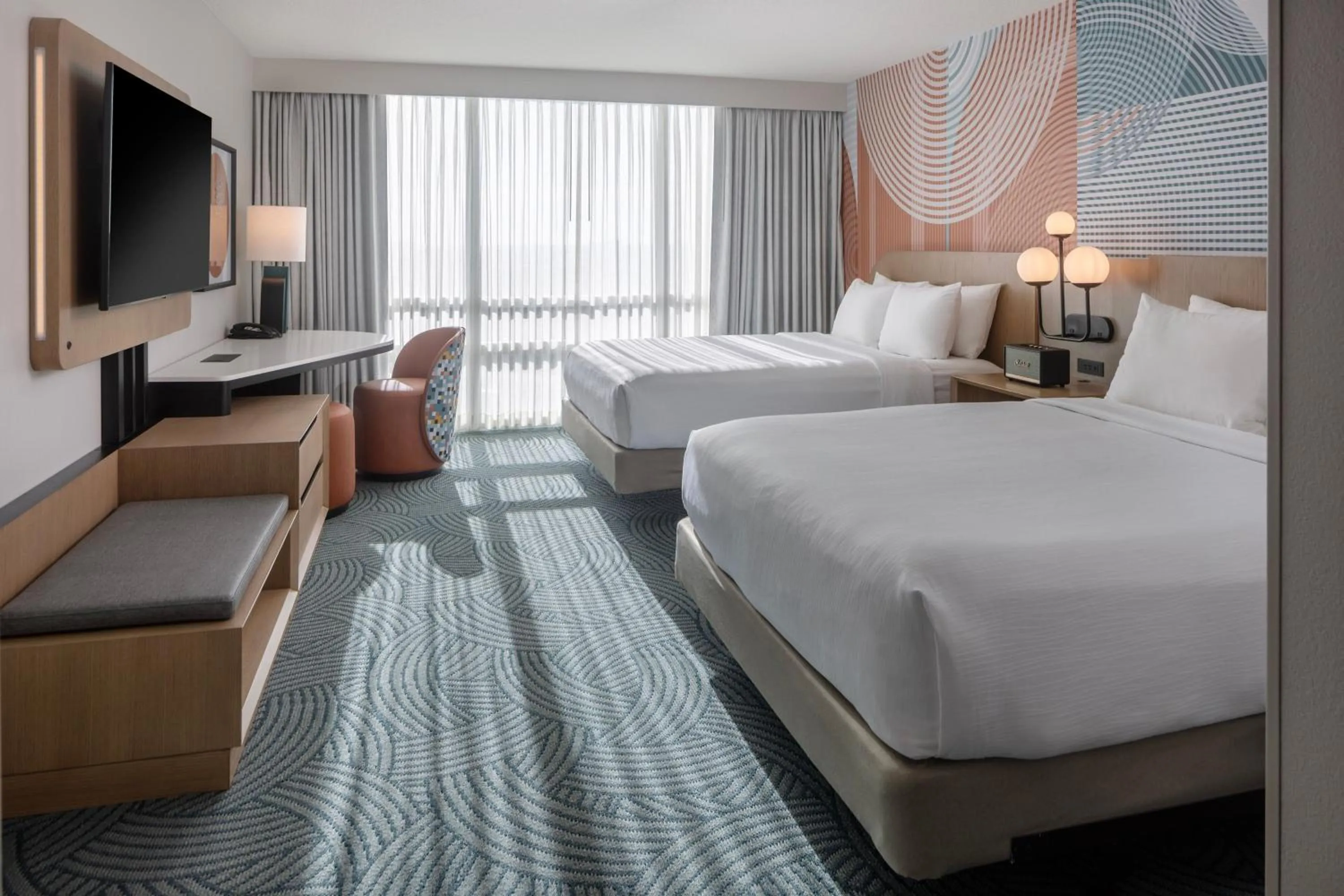 Photo of the whole room, Bed in Hotel Landy Orlando Universal Blvd, a Tribute Portfolio Hotel