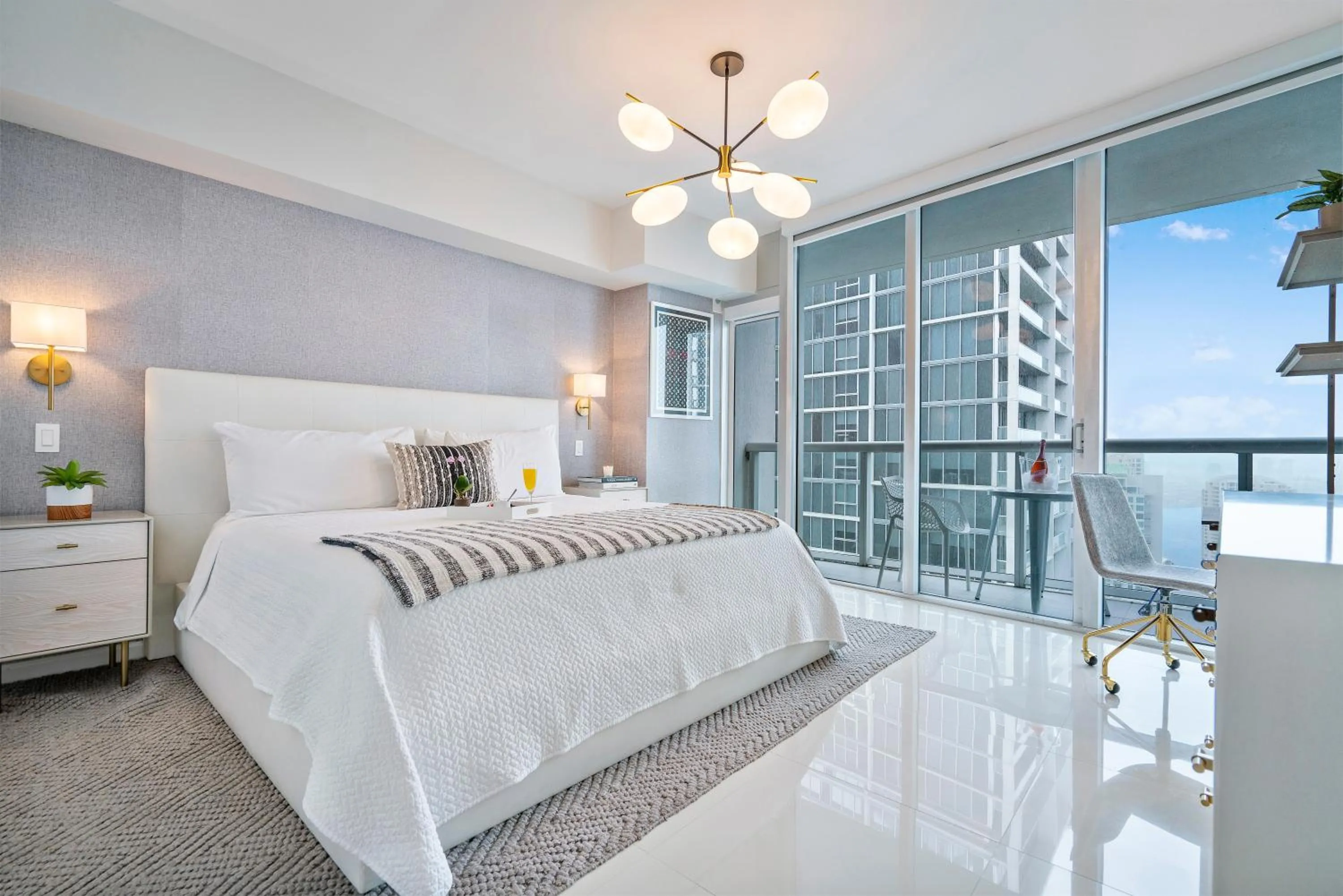 Bed in Brickell by Miami Vacation Rentals