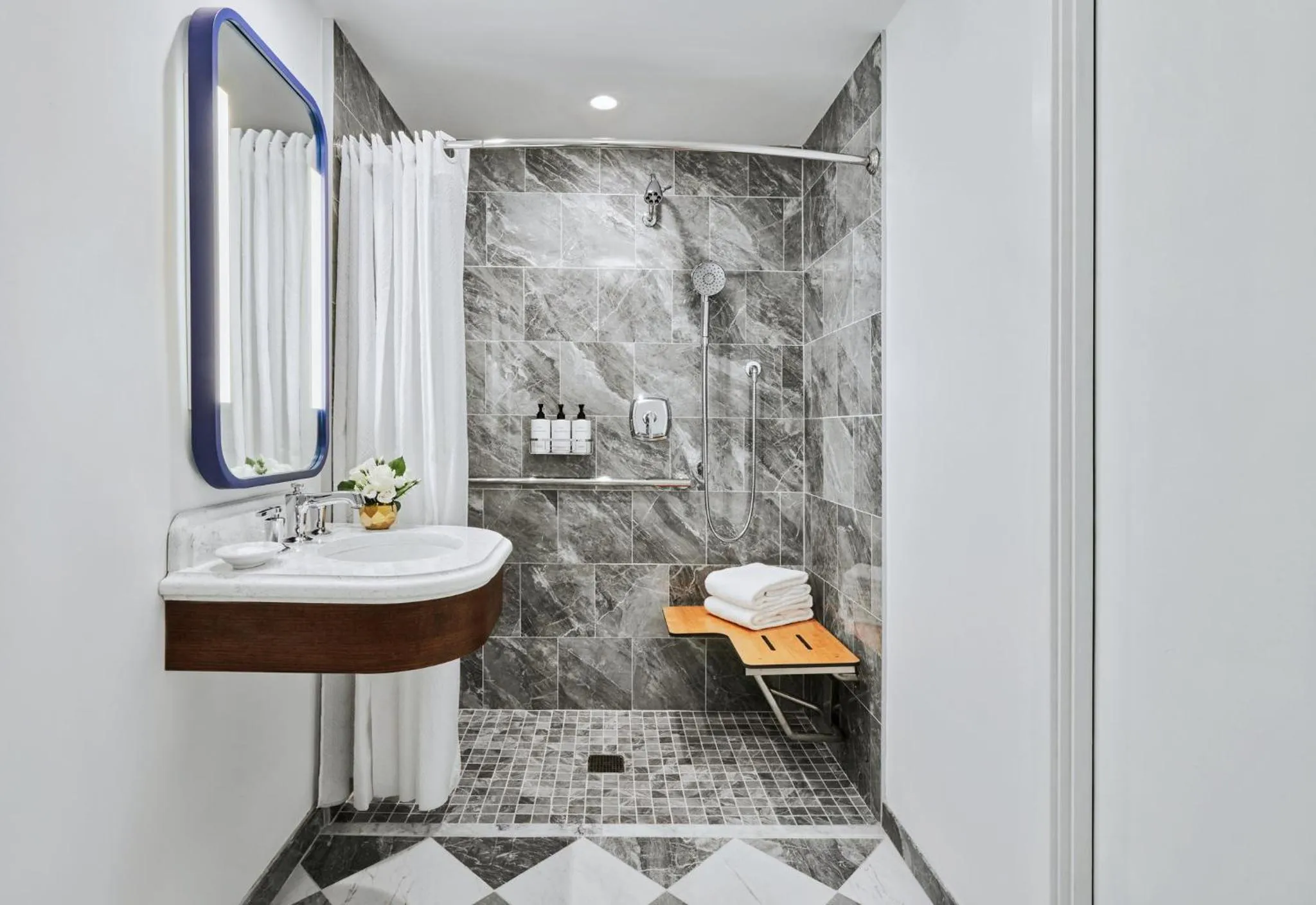 Bathroom in InterContinental Chicago Magnificent Mile by IHG