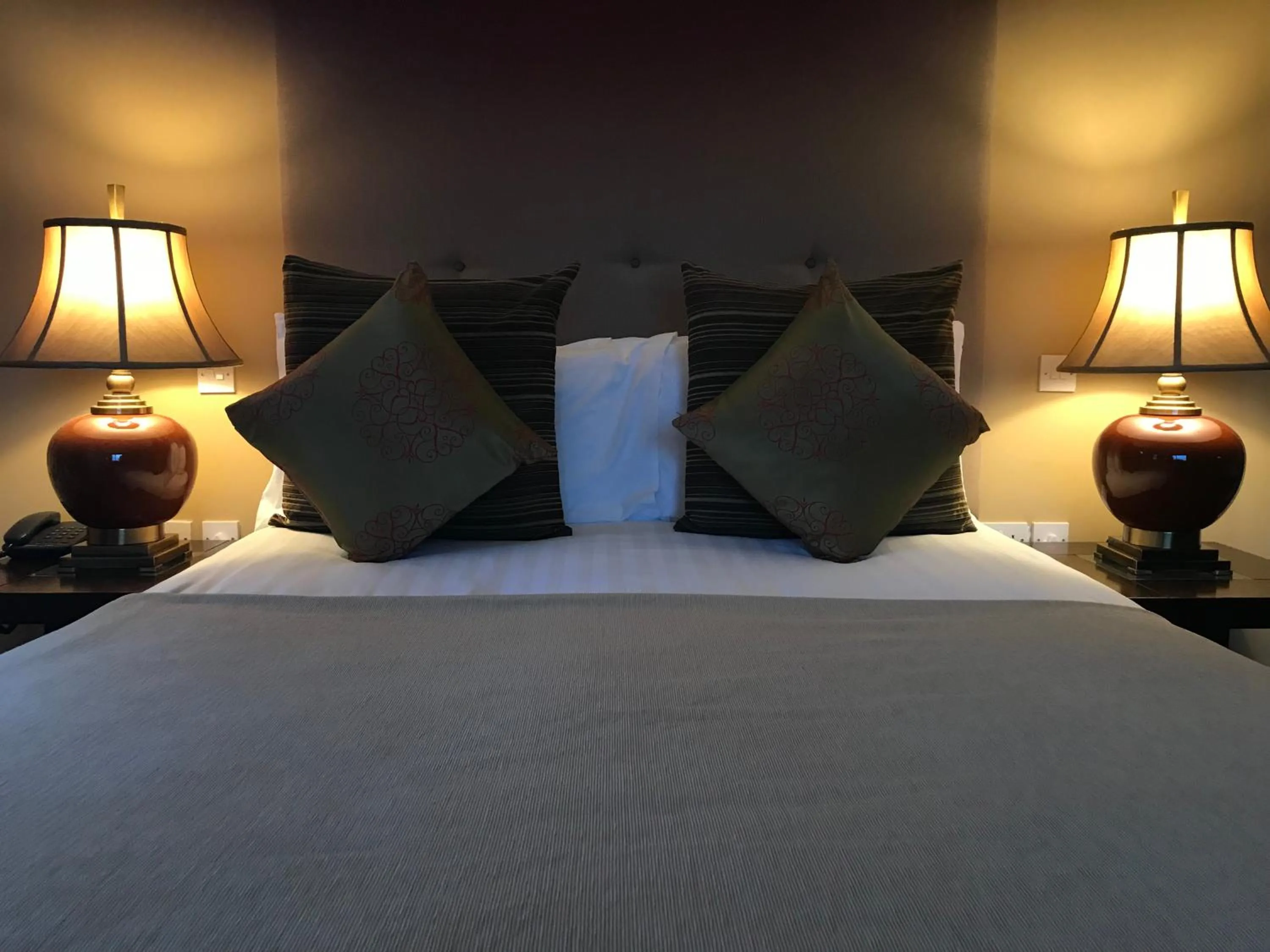 Bedroom, Bed in St Kyrans Guest House