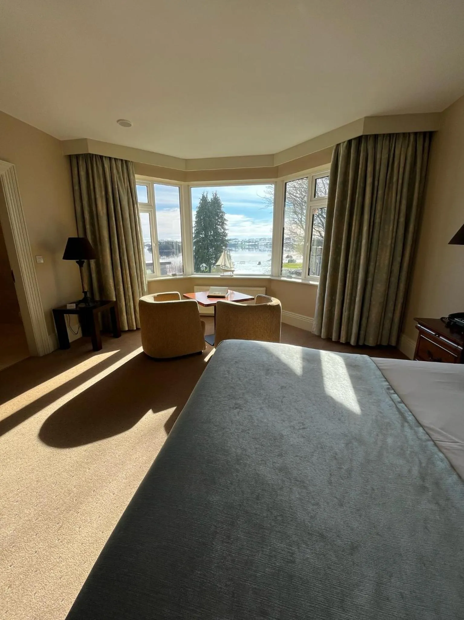 Bedroom, Bed in St Kyrans Guest House