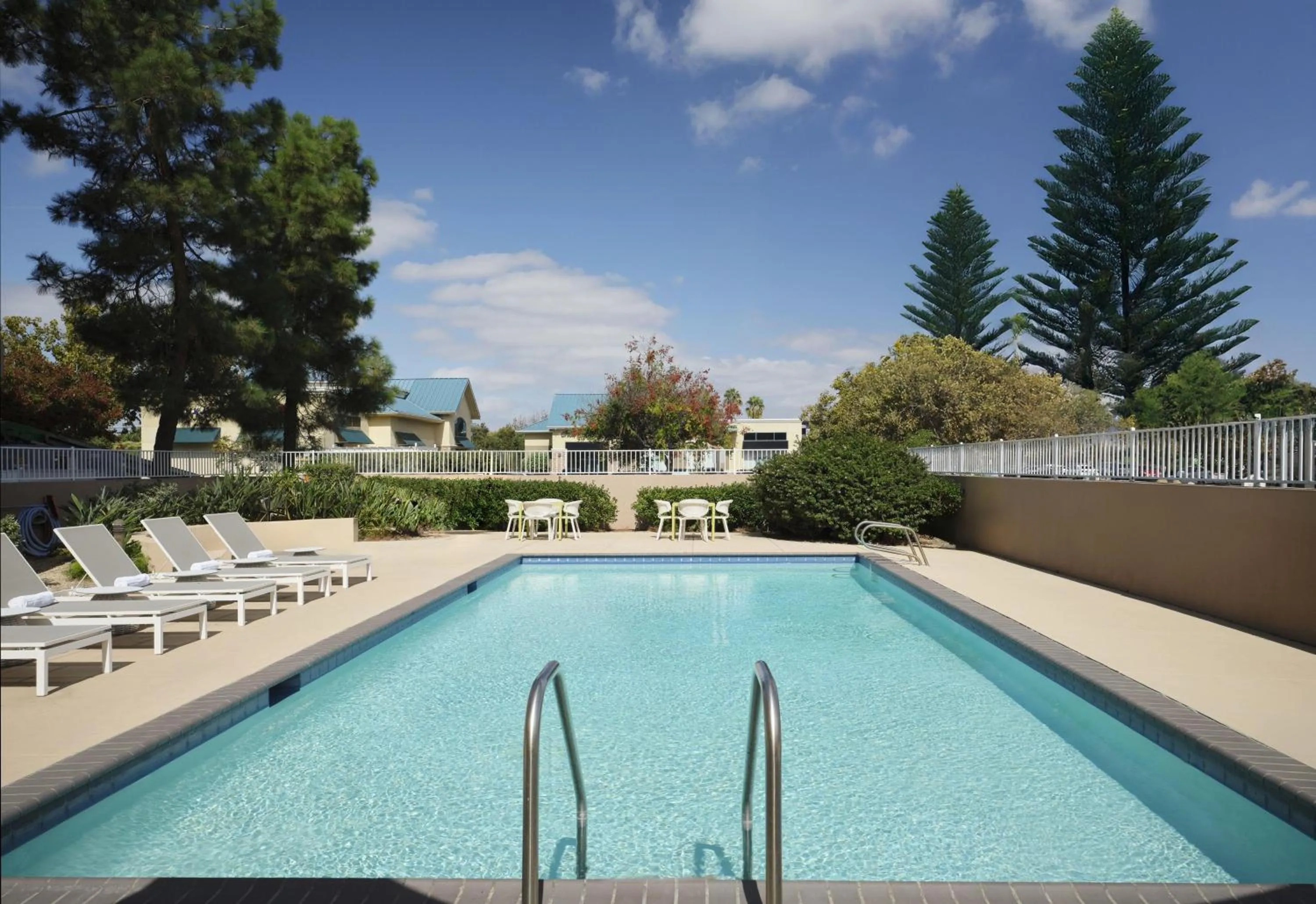 Pool view in Hilton Garden Inn San Jose/Milpitas