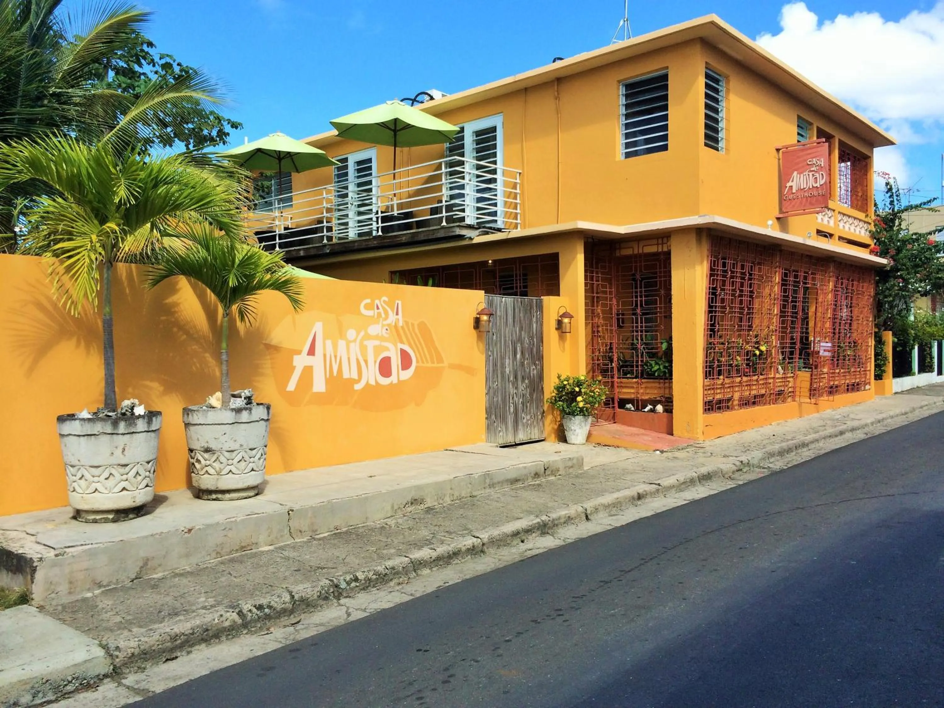 Property building in Casa de Amistad Guesthouse