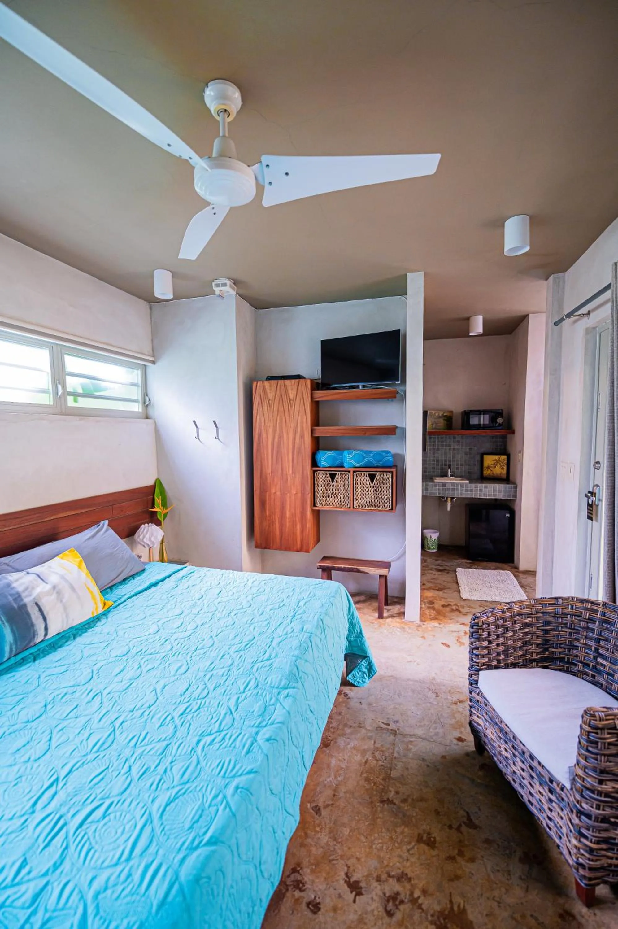 Bed in Casa de Amistad Guesthouse