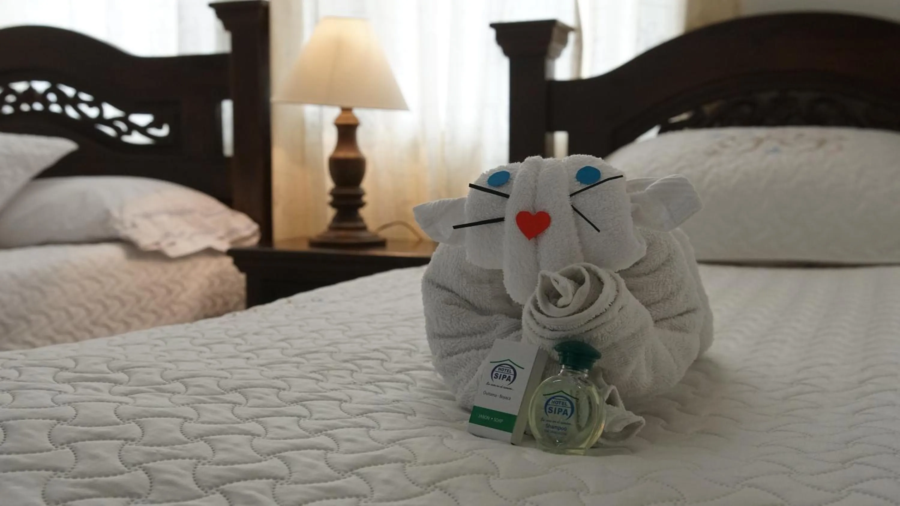 Decorative detail, Bed in Hotel Sipa