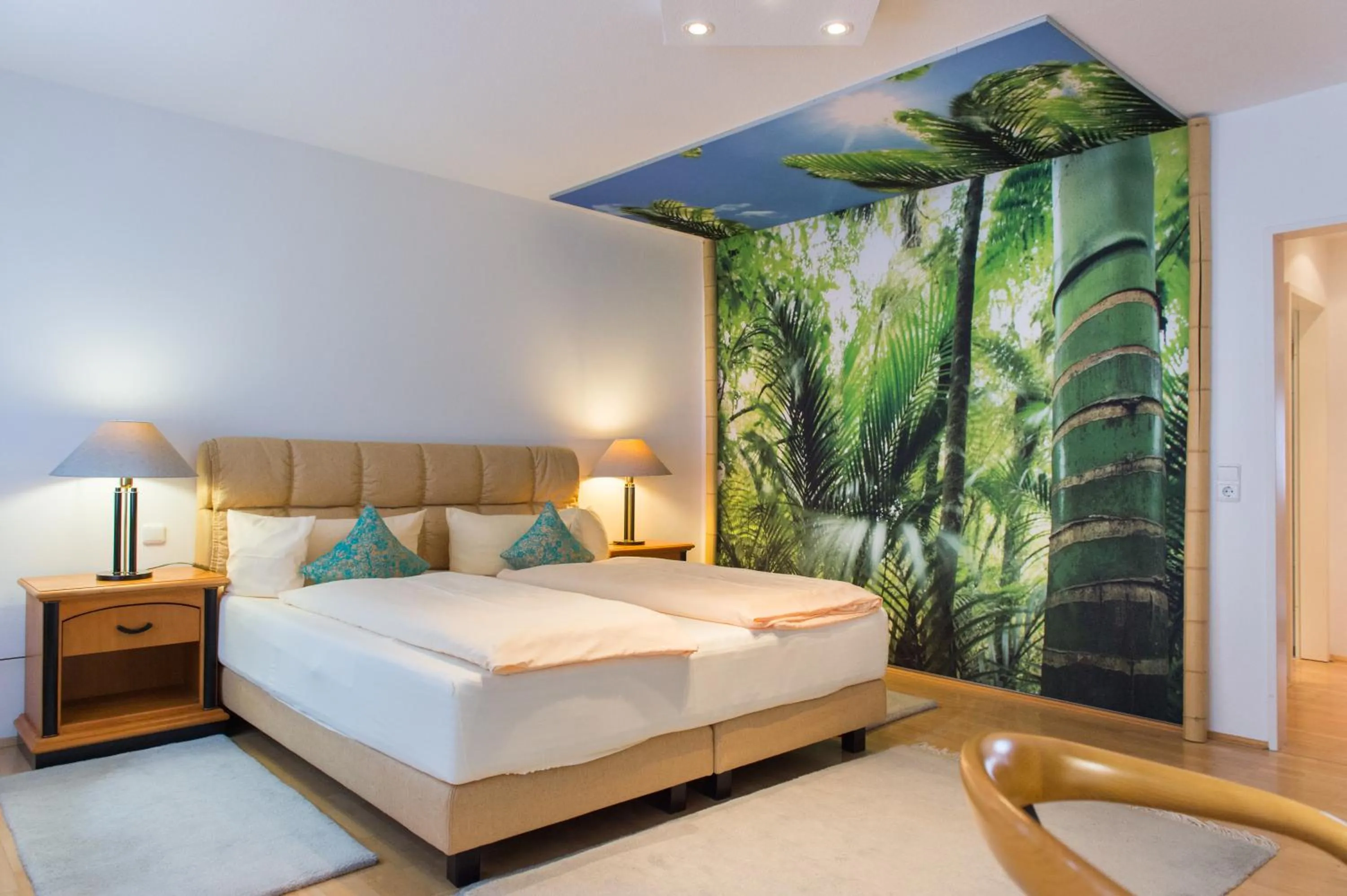 Photo of the whole room, Bed in Hotelpension Vitalis