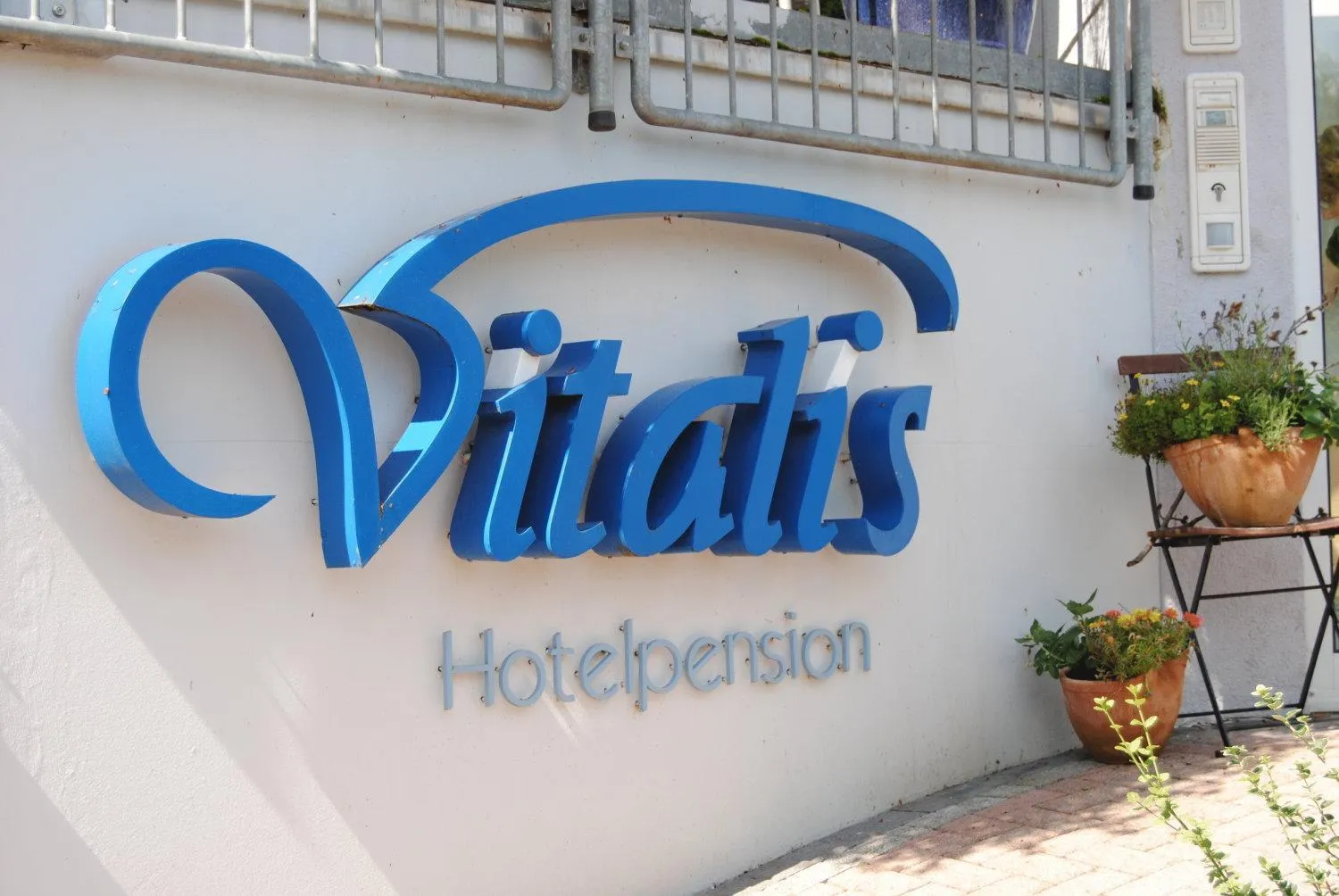 Logo/Certificate/Sign in Hotelpension Vitalis