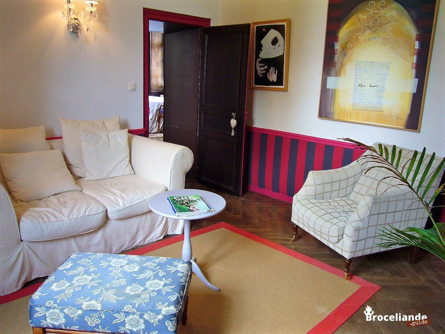Living room in Château Du Pin - Teritoria