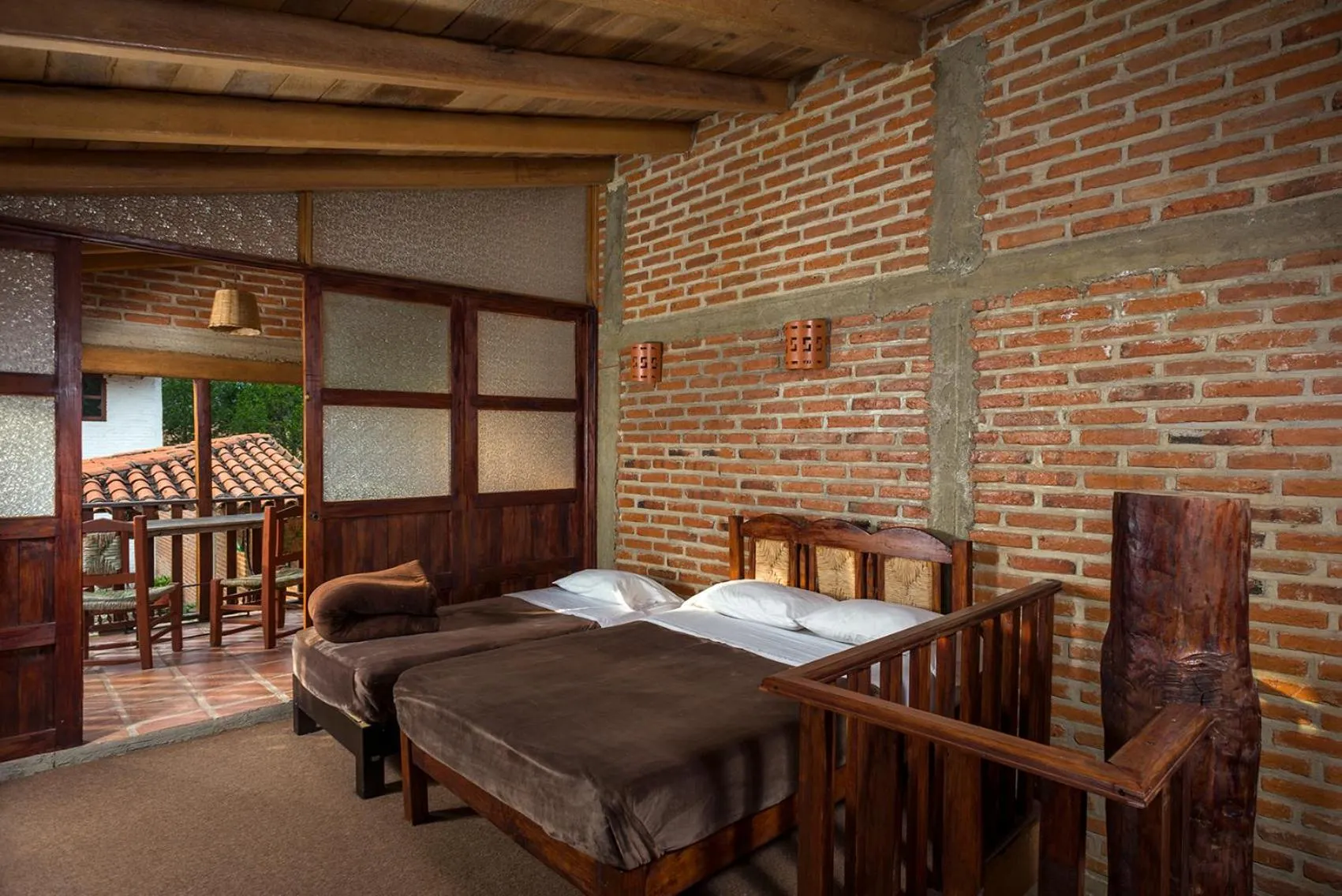 Photo of the whole room in Hotel de Campiña