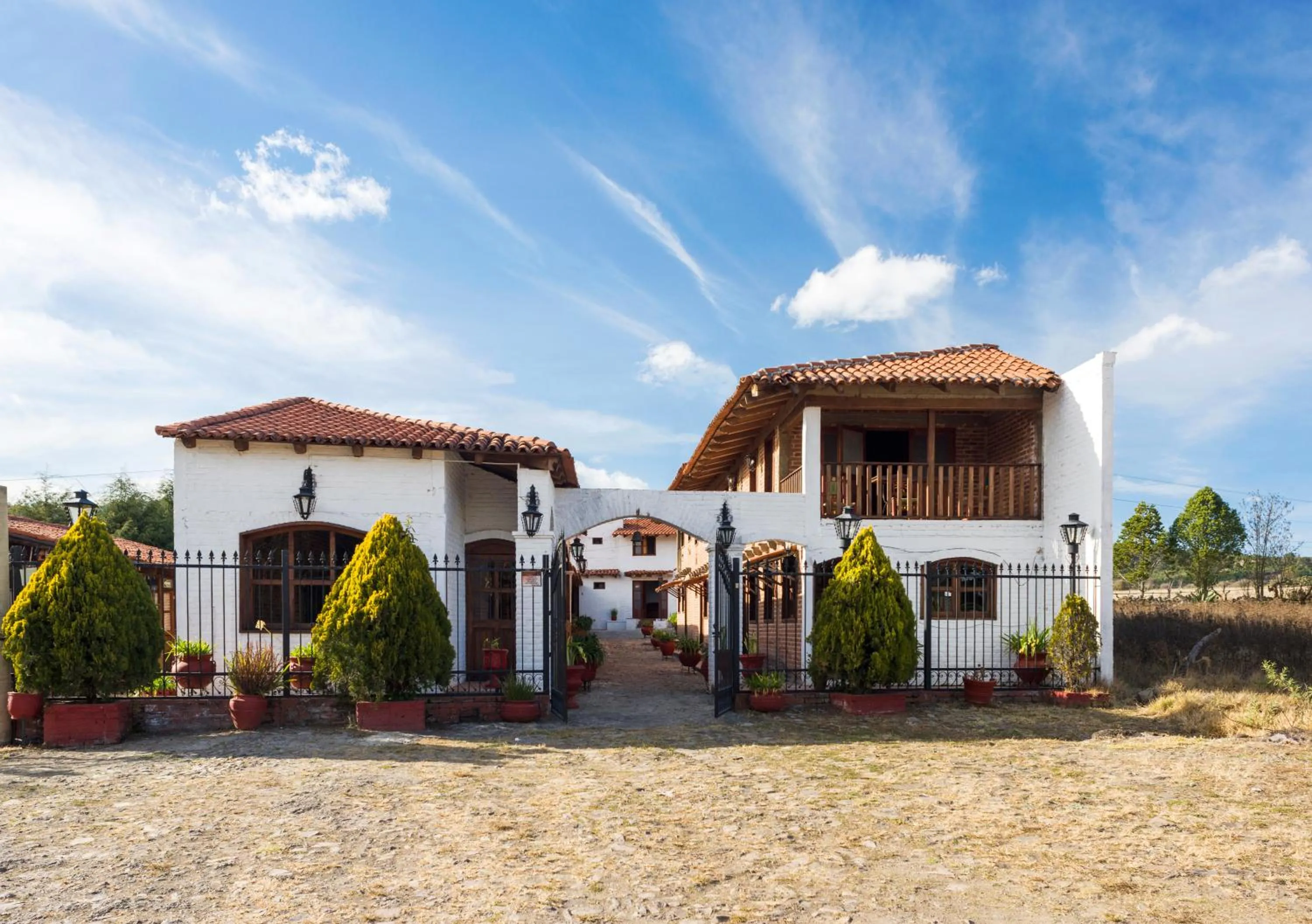 Facade/entrance in Hotel de Campiña