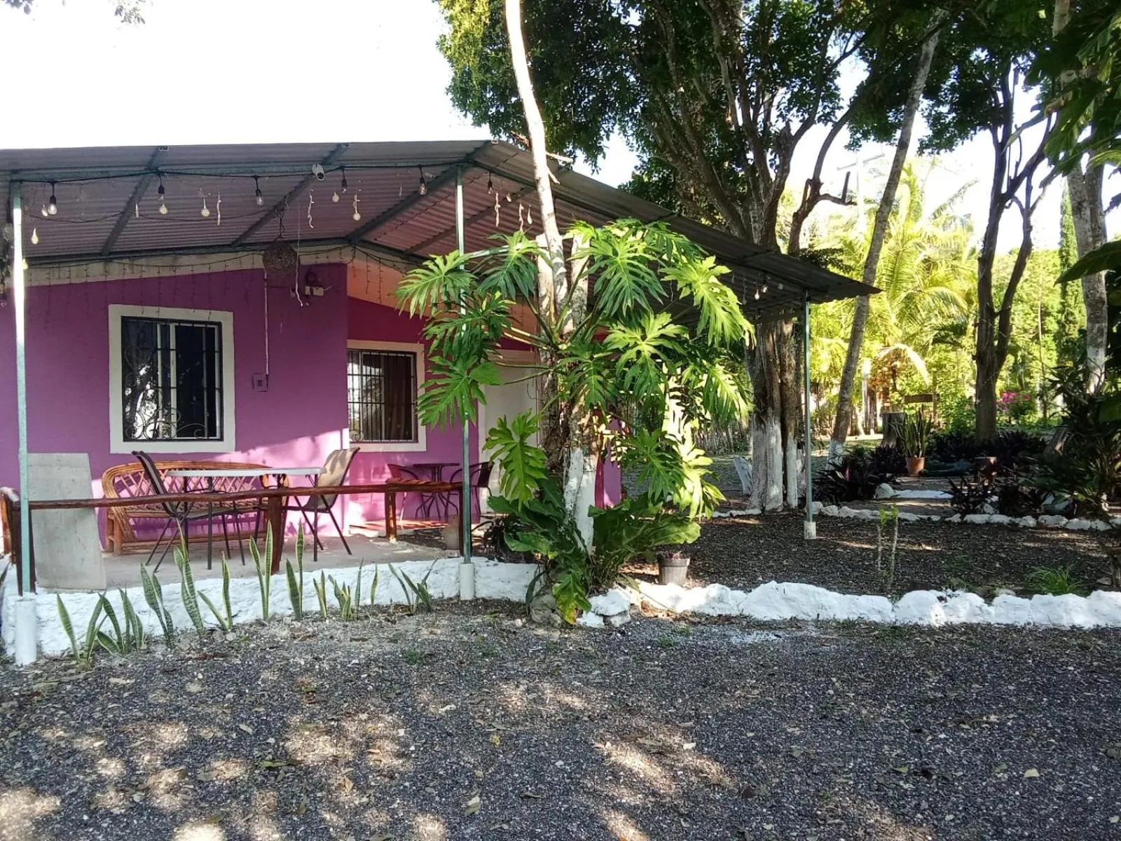Living room in Calakmul Otoch Béek