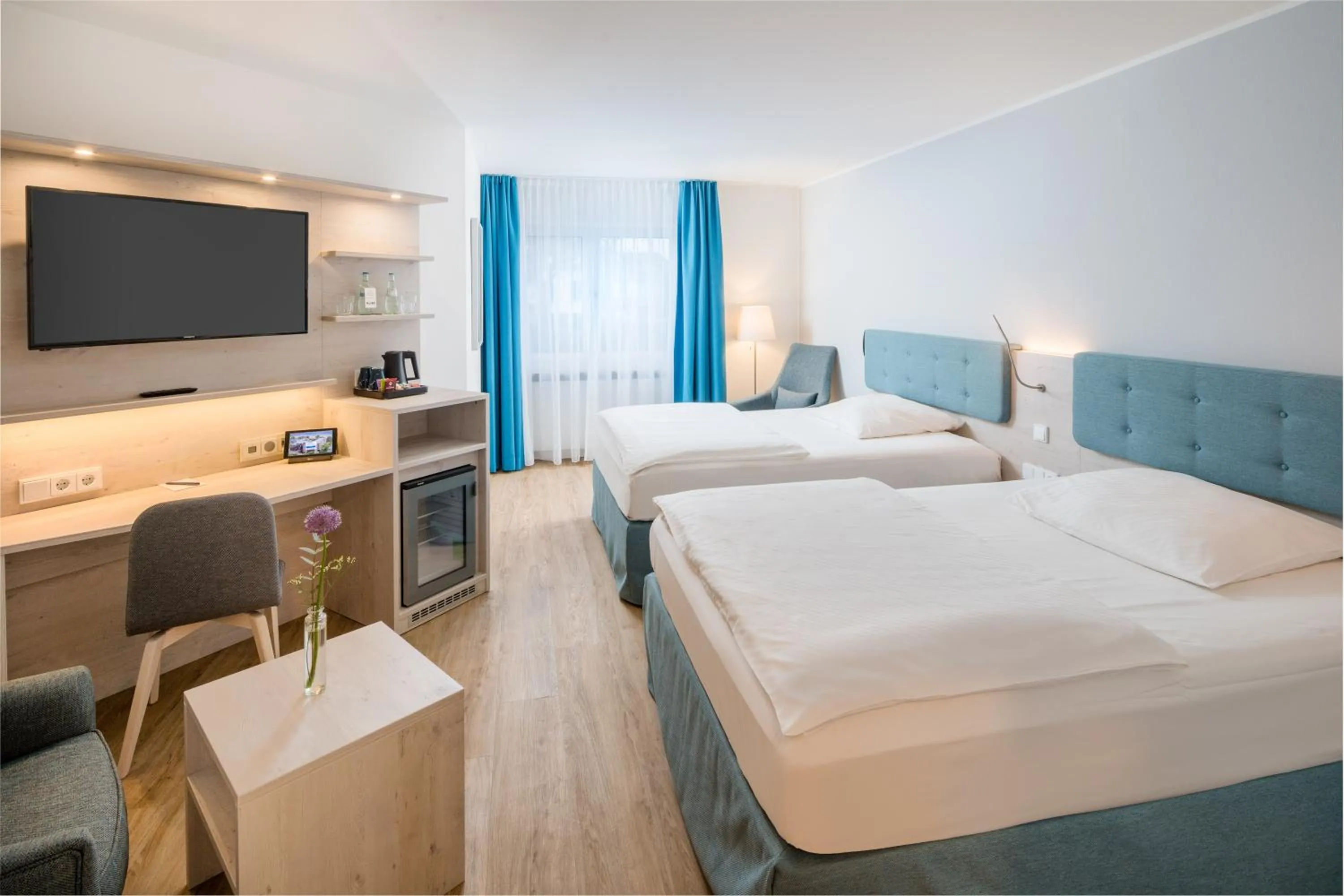 Bed in Stadthotel Eckernförde