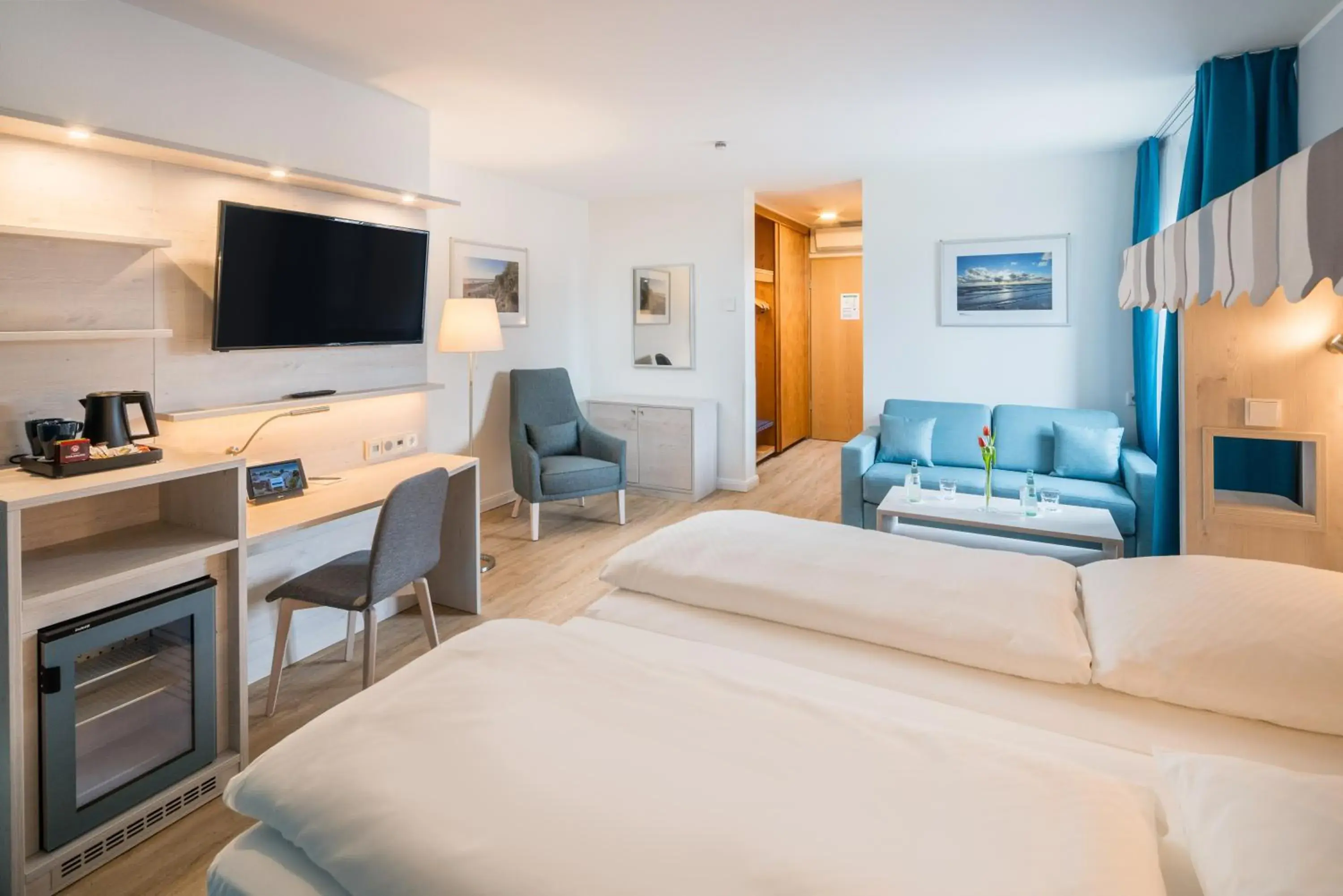 Deluxe Double Room Sea Side in Stadthotel Eckernförde Deluxe Double Room Sea Side in Stadthotel Eckernförde