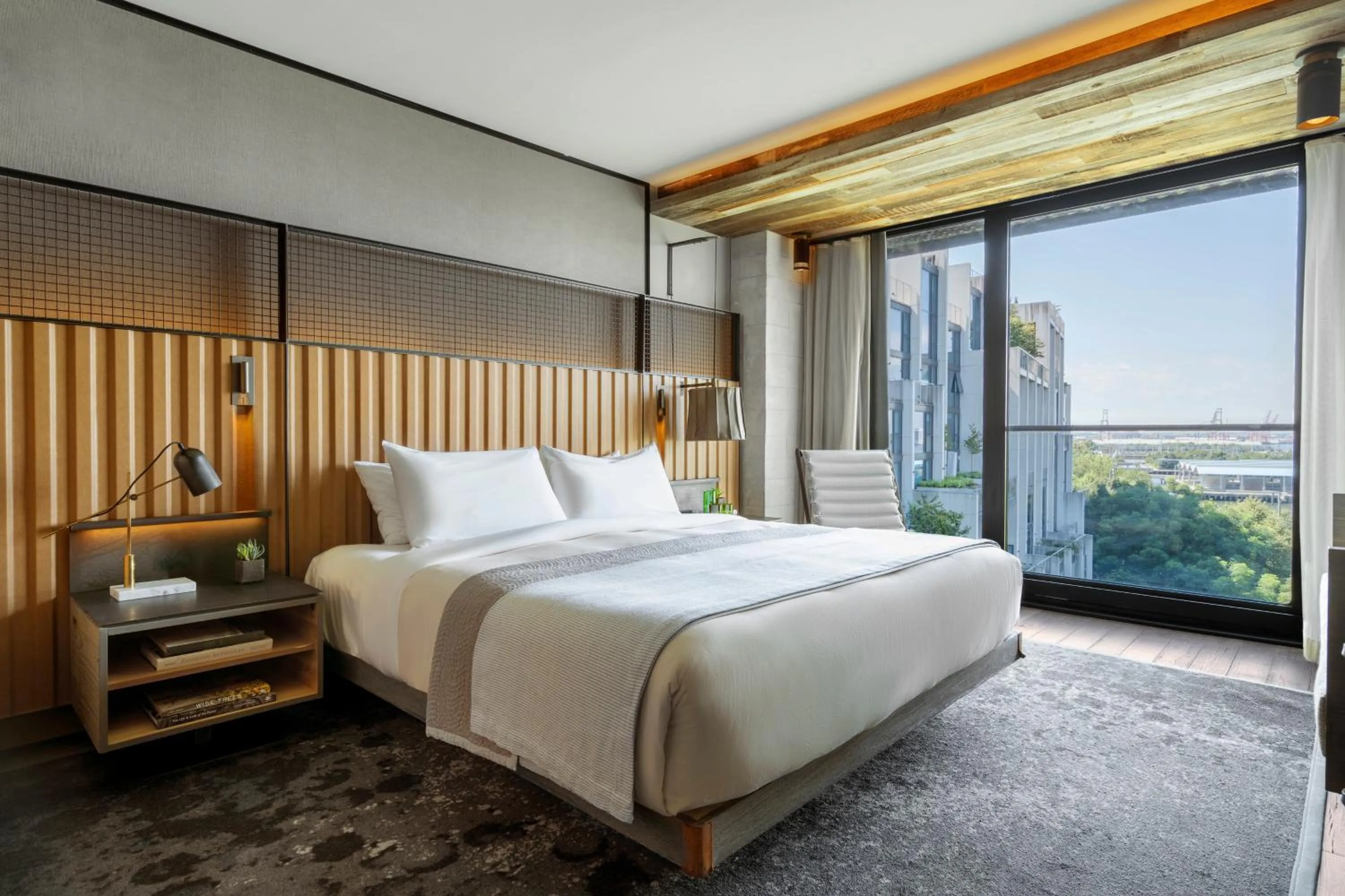 Bed in 1 Hotel Brooklyn Bridge