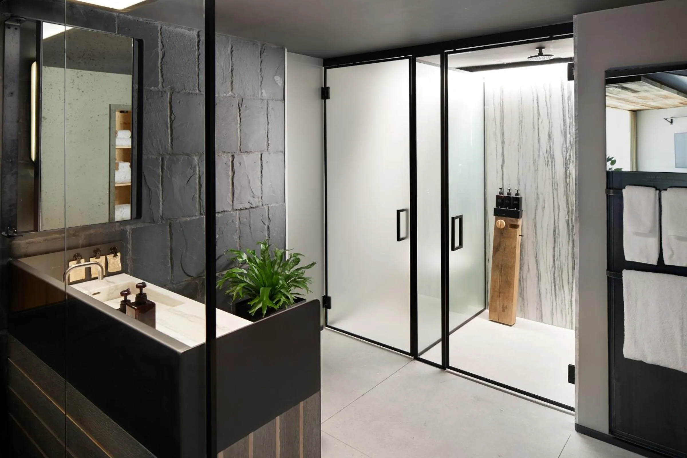 Bathroom in 1 Hotel Brooklyn Bridge