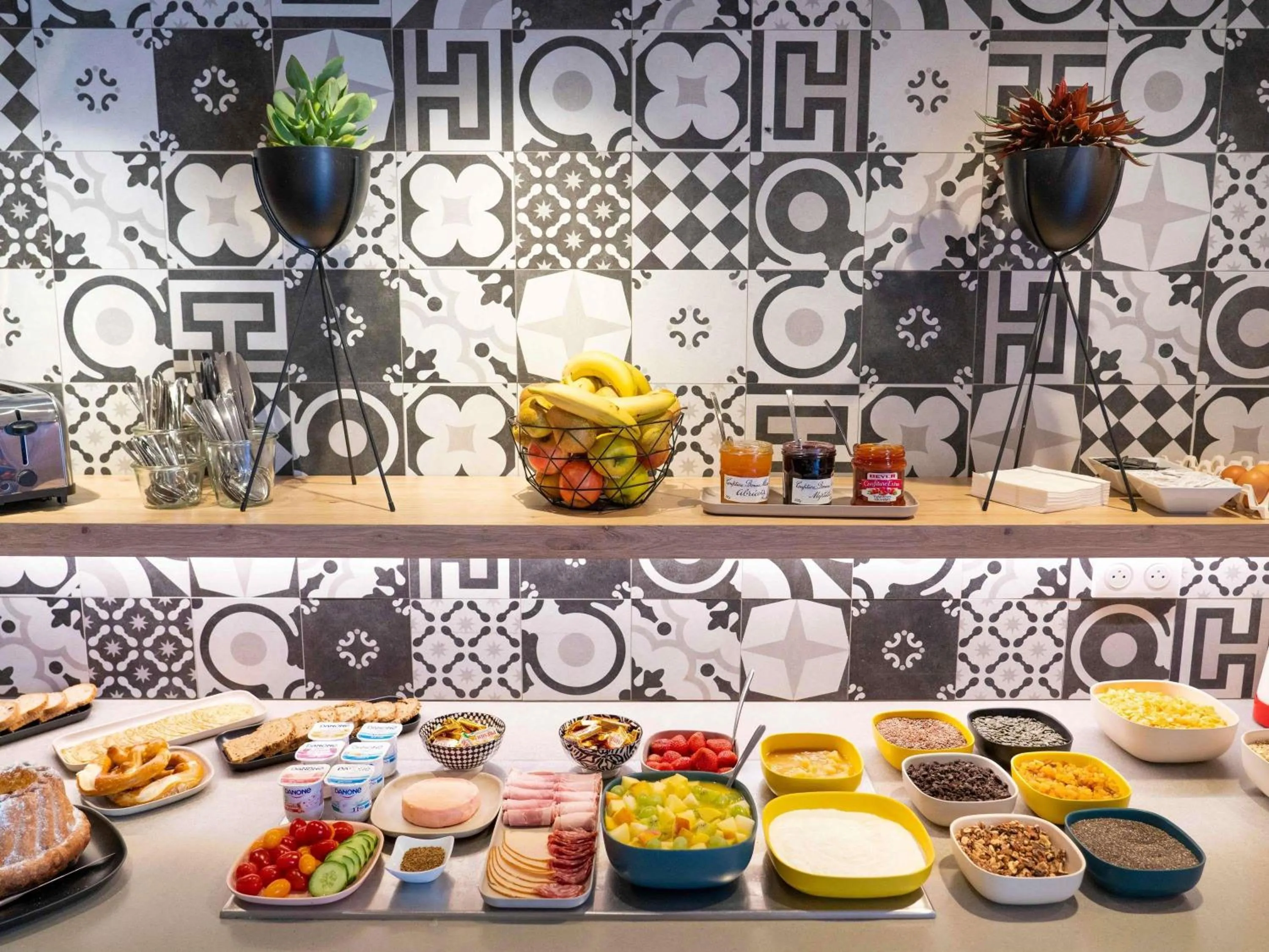 Breakfast in Ibis Styles Colmar Centre