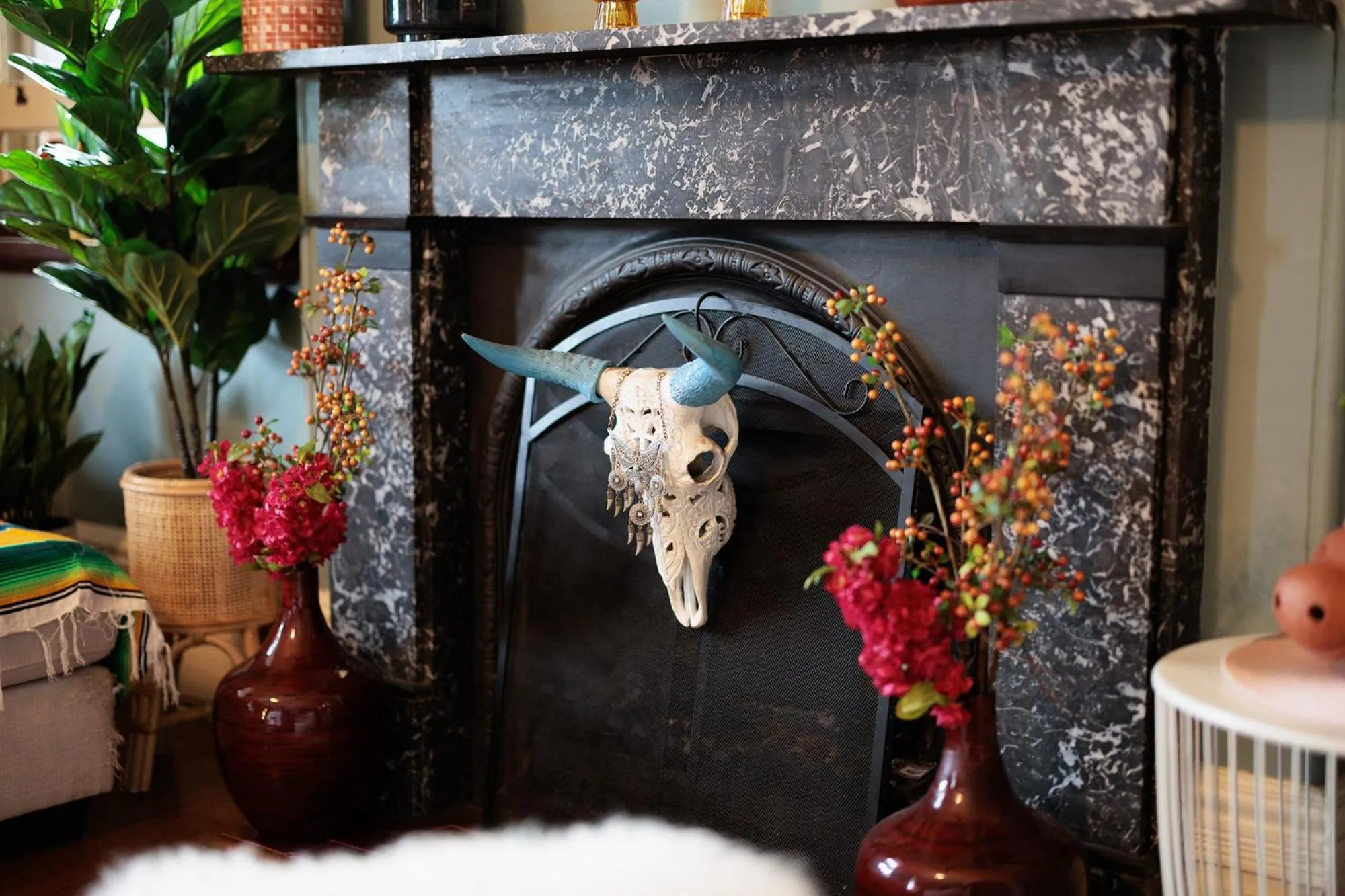 Decorative detail in Kings and Queens Paterson