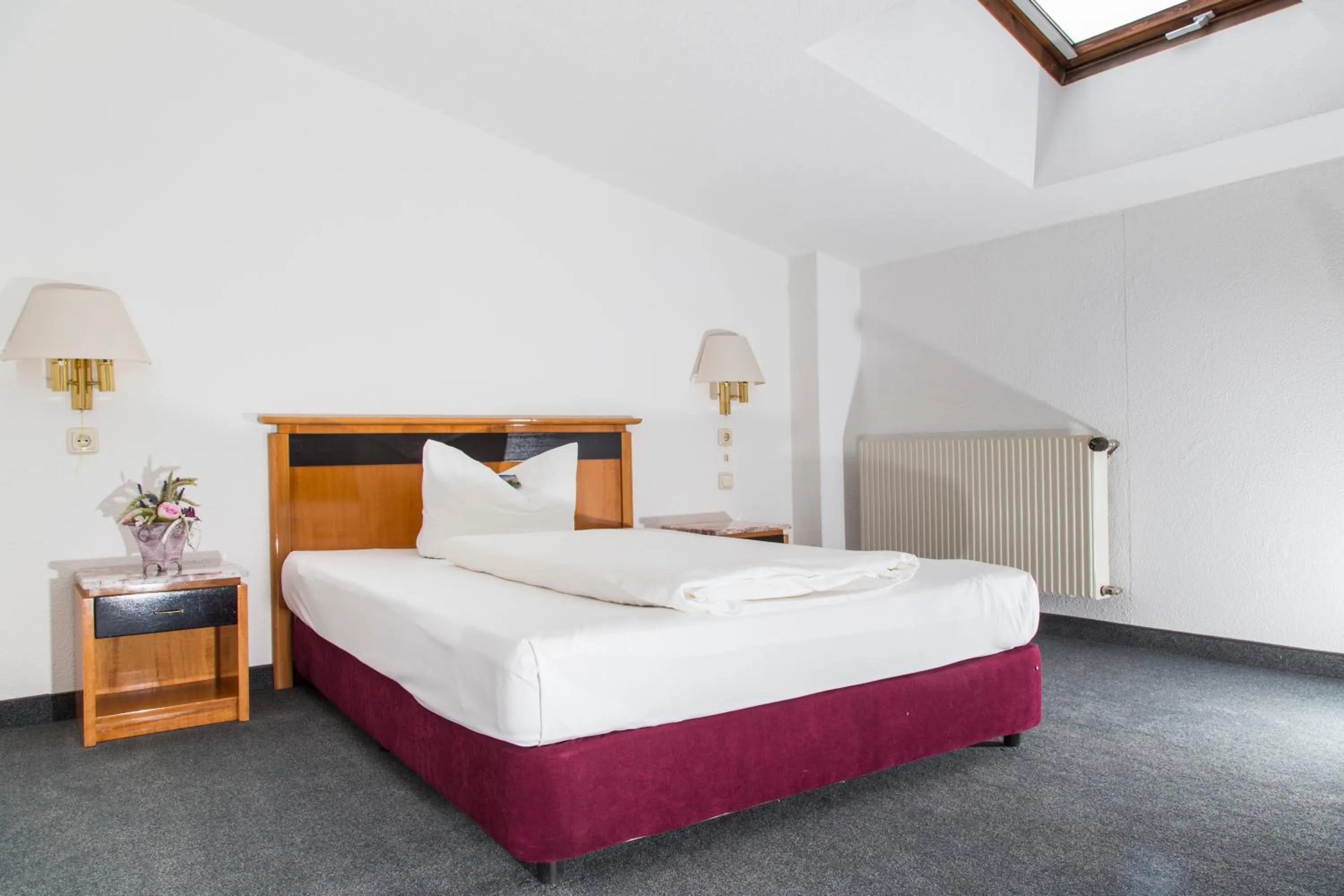 Bed in Parkhotel Altenburg