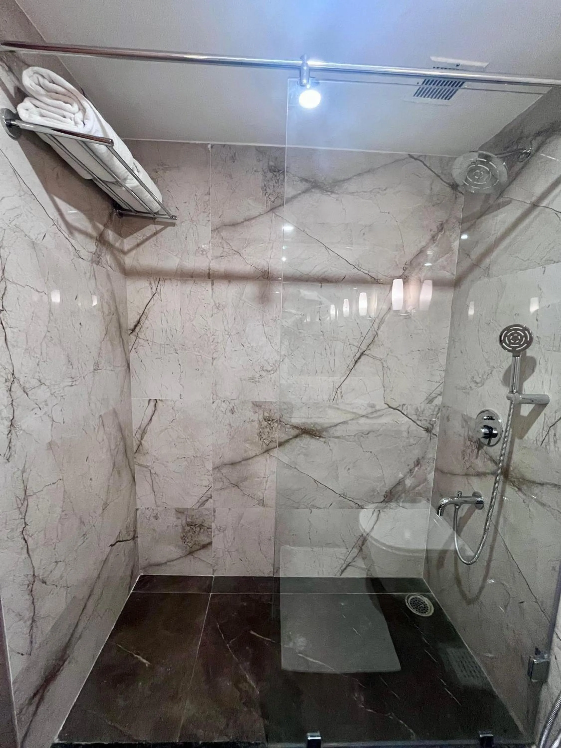 Shower in Katriya Hotel and Tower
