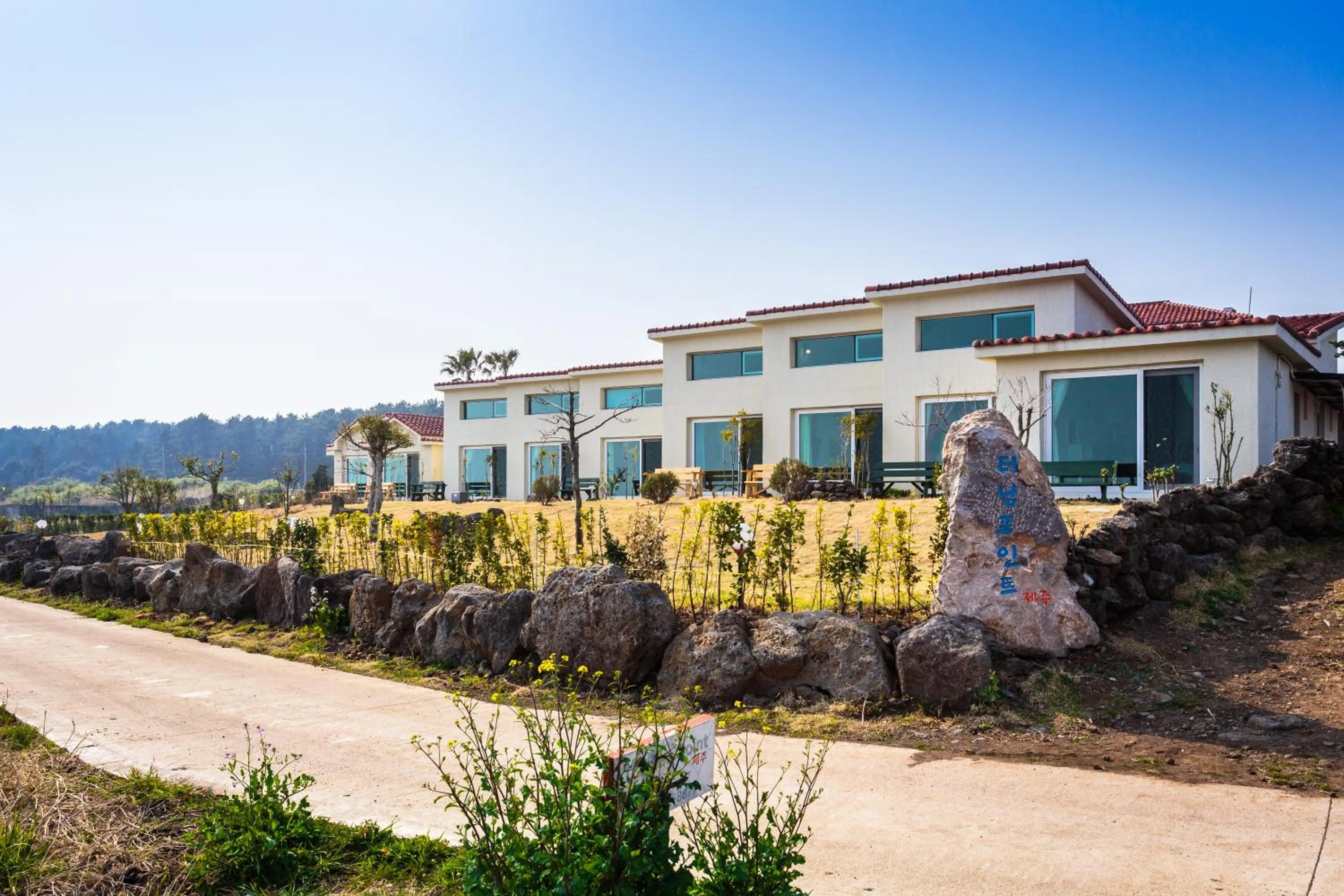 Property building in Jeju Turning point Pension
