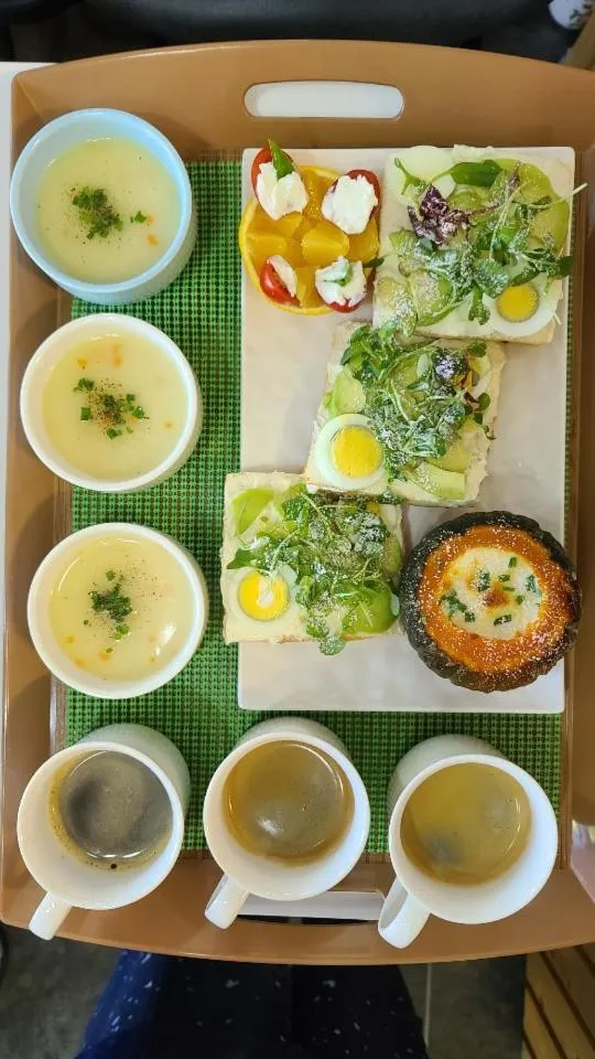 Food and drinks in Jeju Turning point Pension