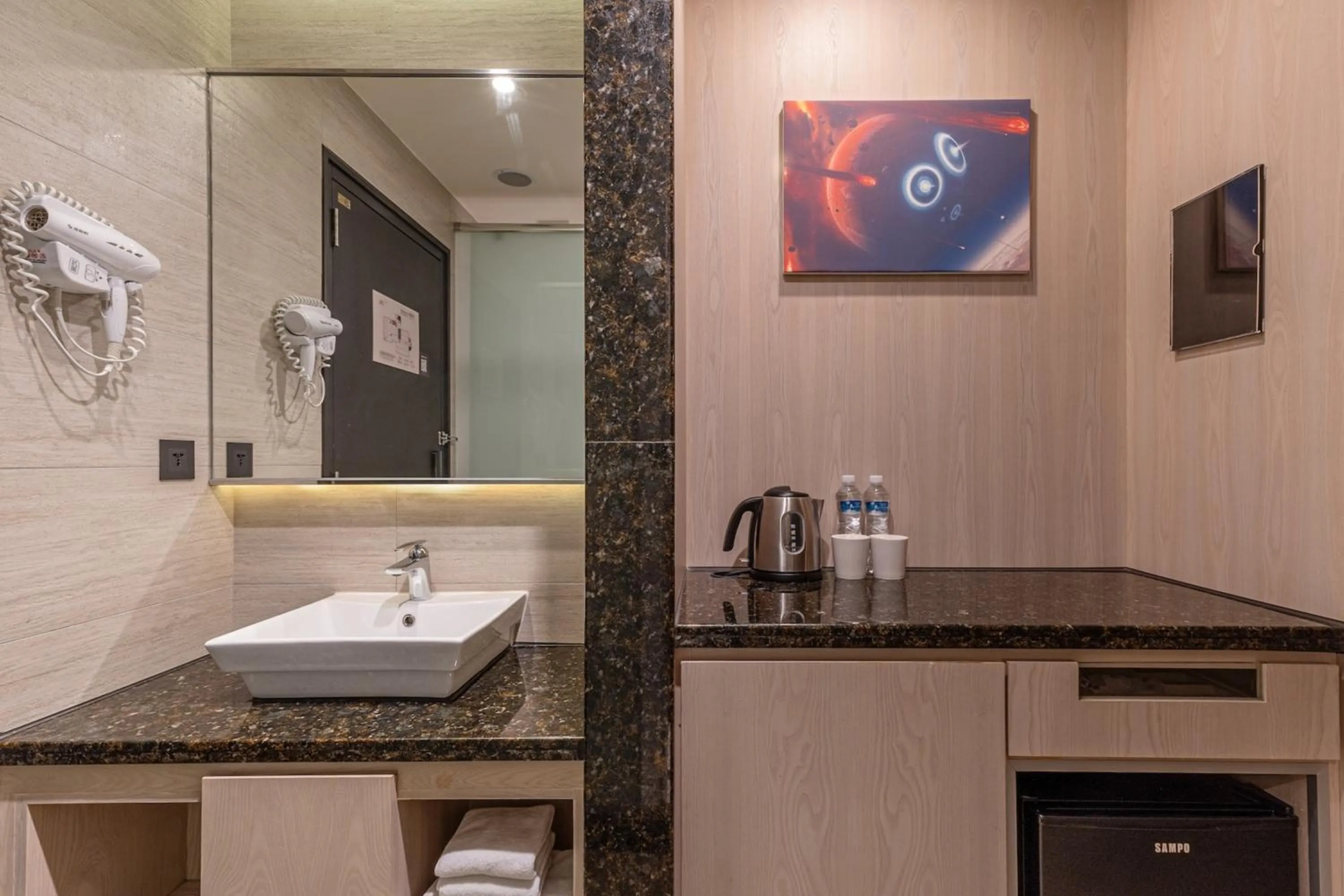 Bathroom in Guide Hotel Taichung Ziyou