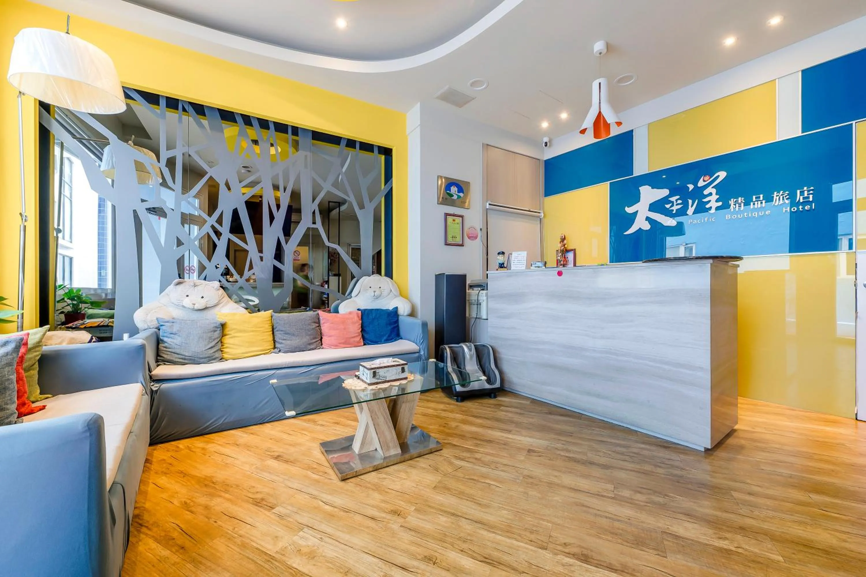 Lobby or reception in Pacific Inn