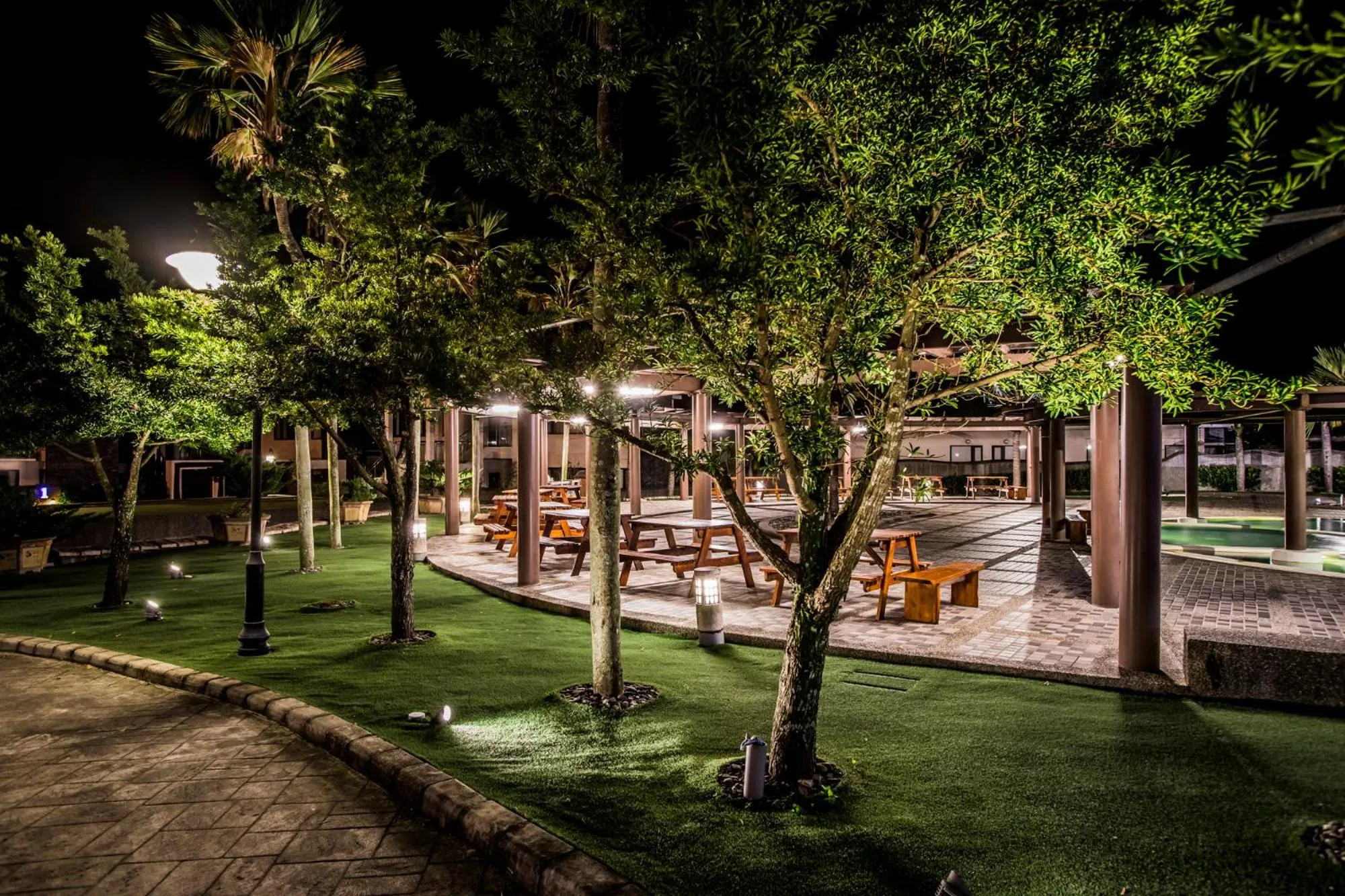 Swimming pool in Chii Lih Resort