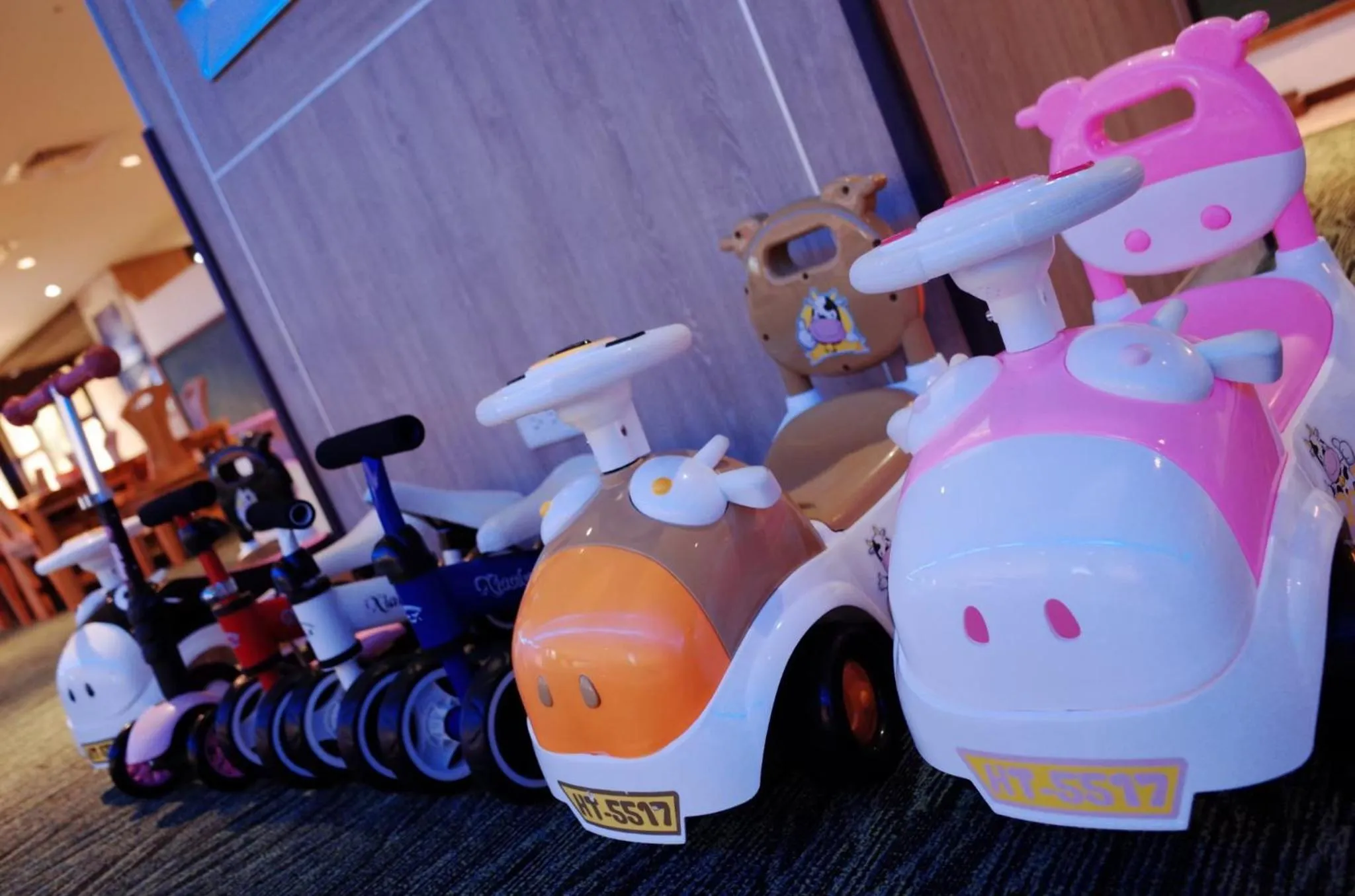 Children play ground in Chii Lih Resort