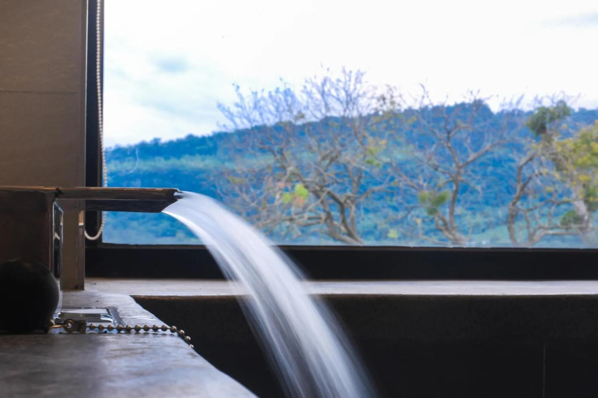 Hot Spring Bath in Chii Lih Resort