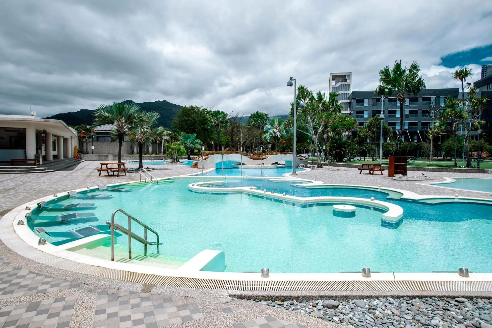 Swimming pool in Chii Lih Resort