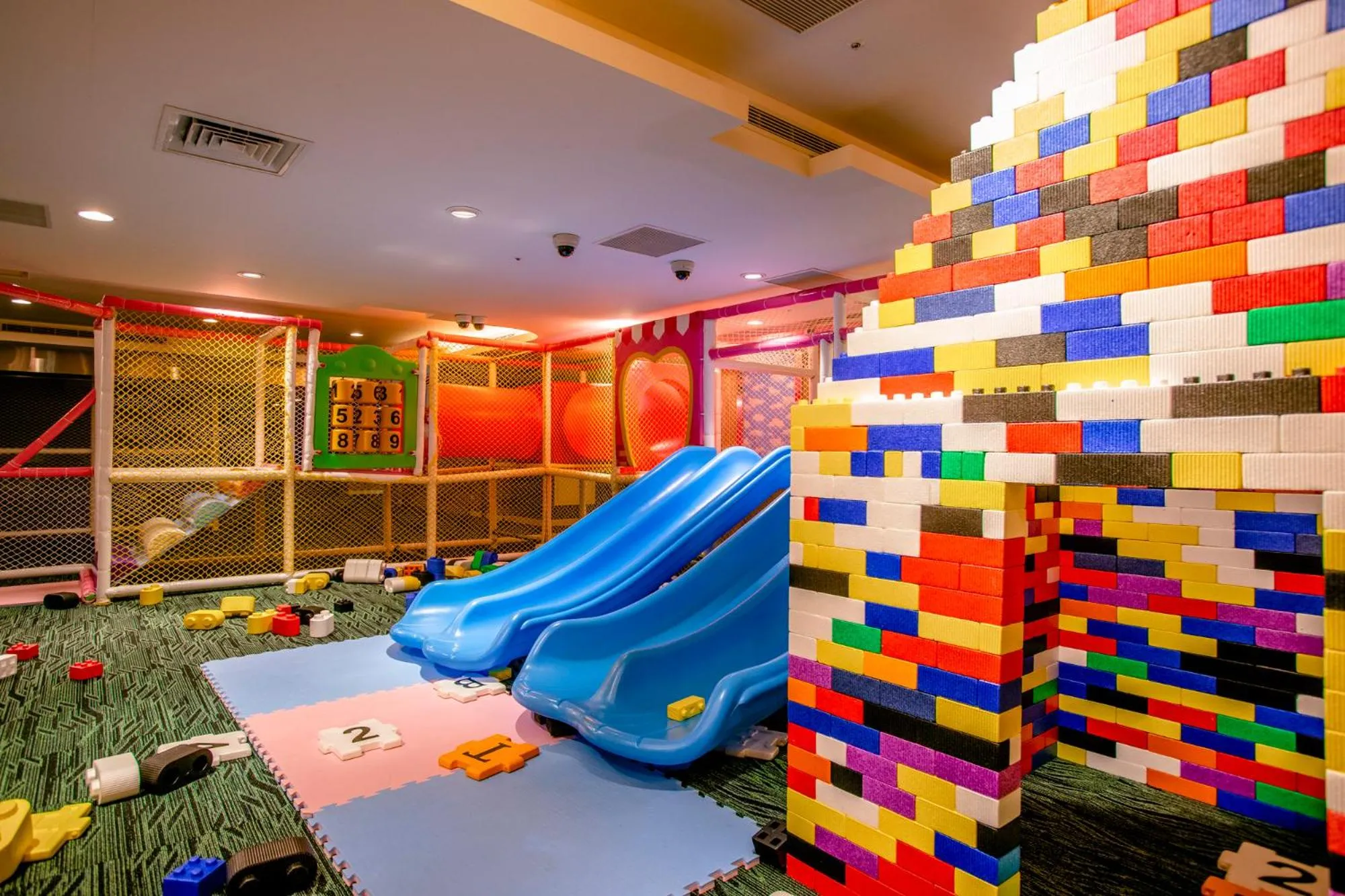 Children play ground in Chii Lih Resort