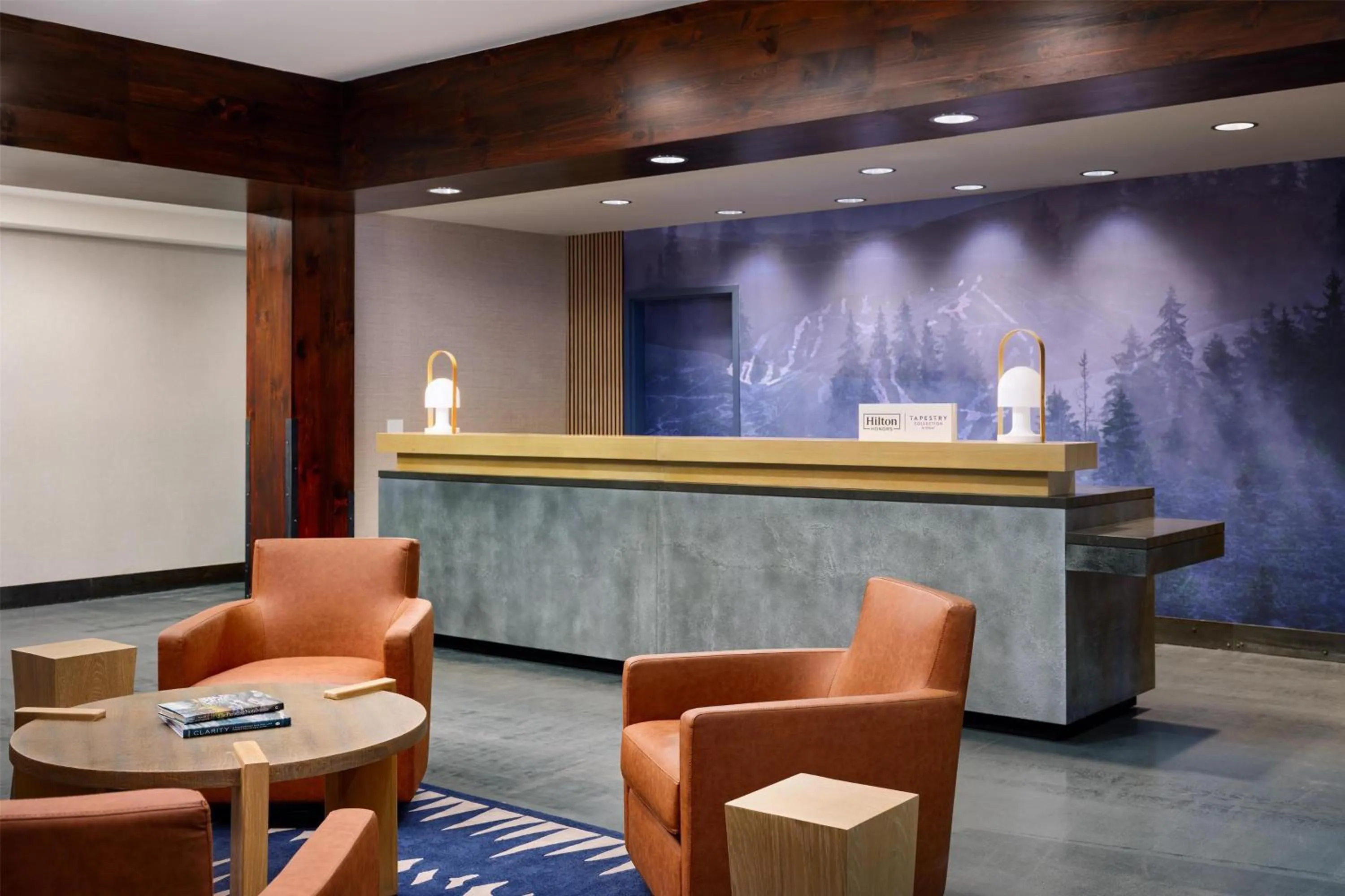 Lobby or reception in Martis Valley Lodge, Tapestry Collection by Hilton