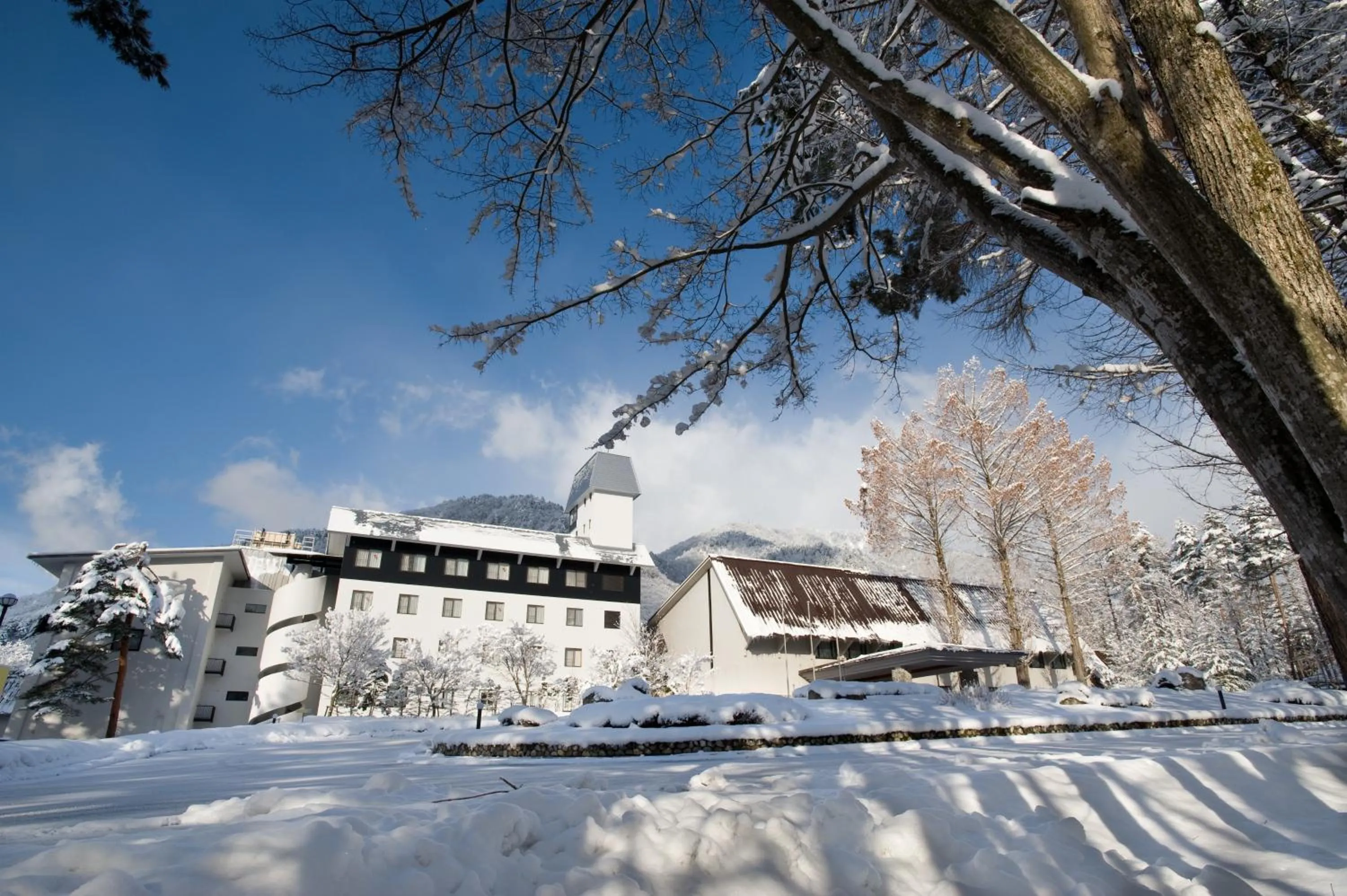Natural landscape in Holiday Inn Resort Shinano-Omachi Kuroyon, an IHG Hotel