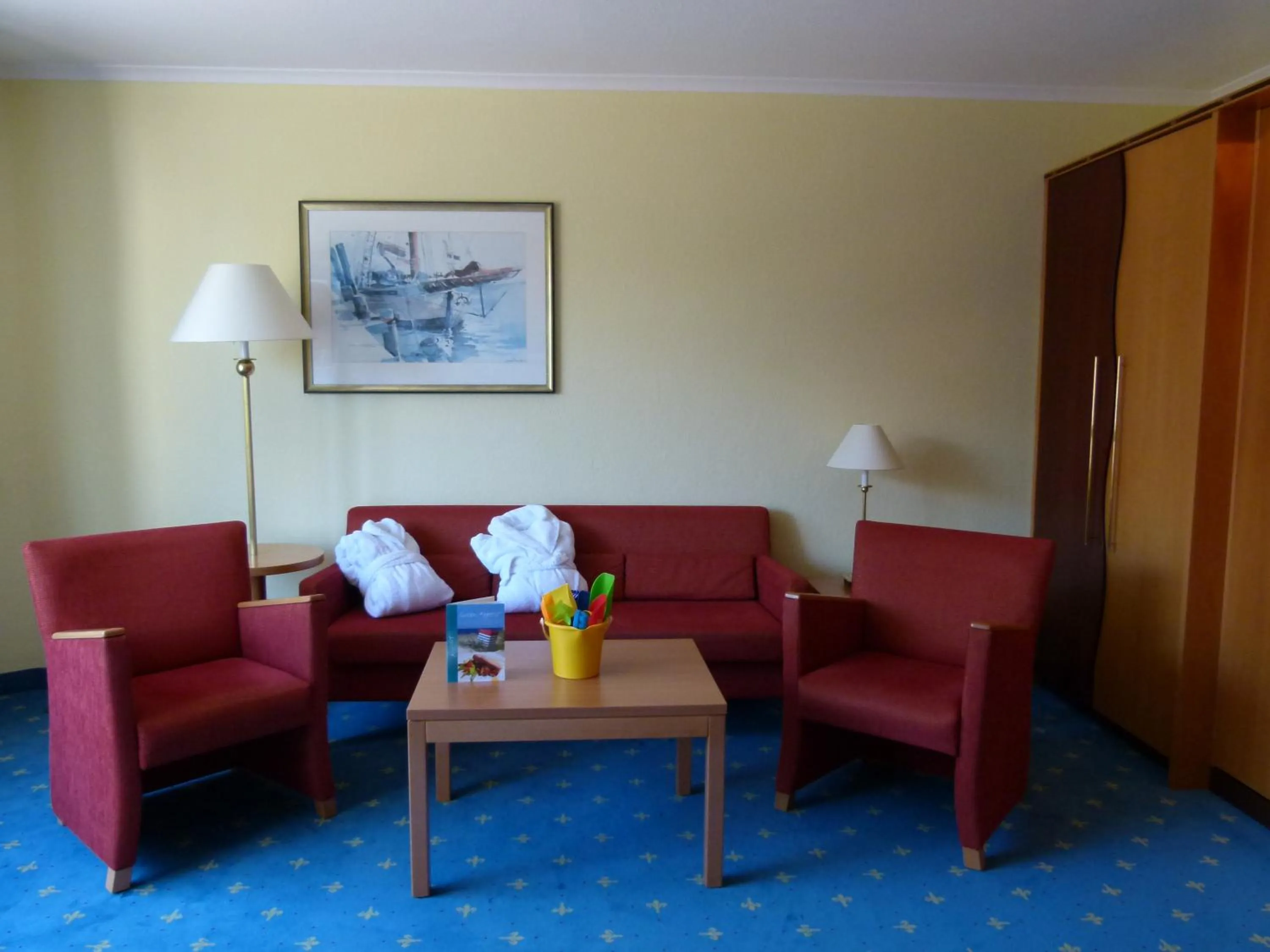Seating area in Aparthotel Kachelot