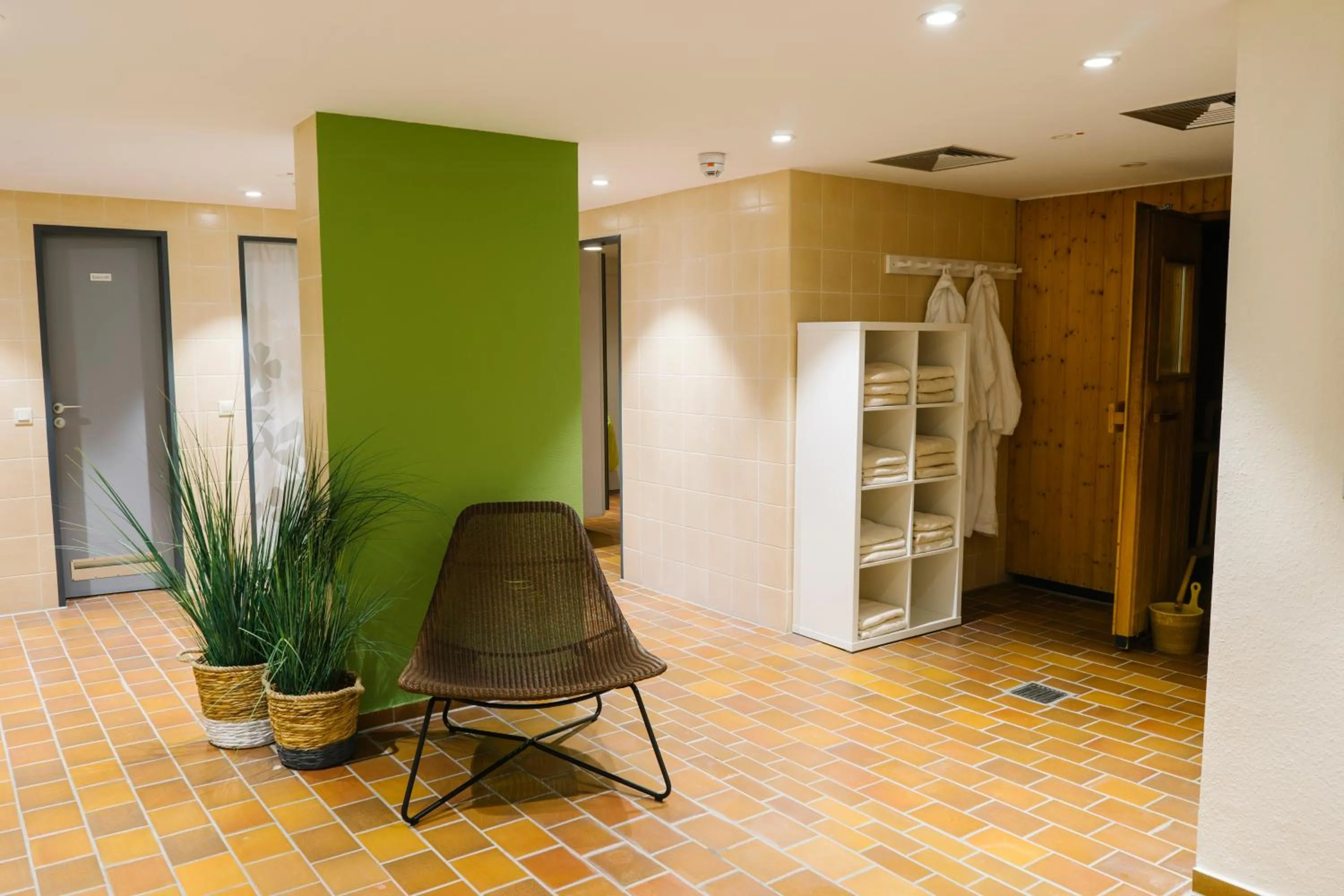 Sauna in Aparthotel Kachelot