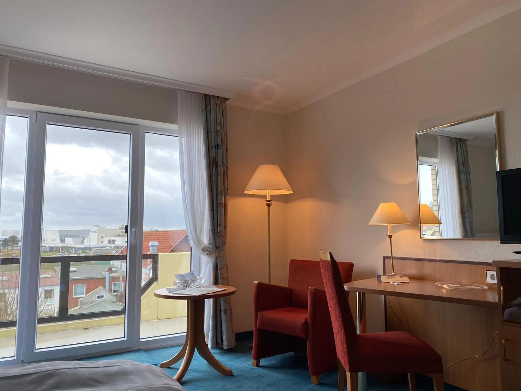 Seating area in Aparthotel Kachelot