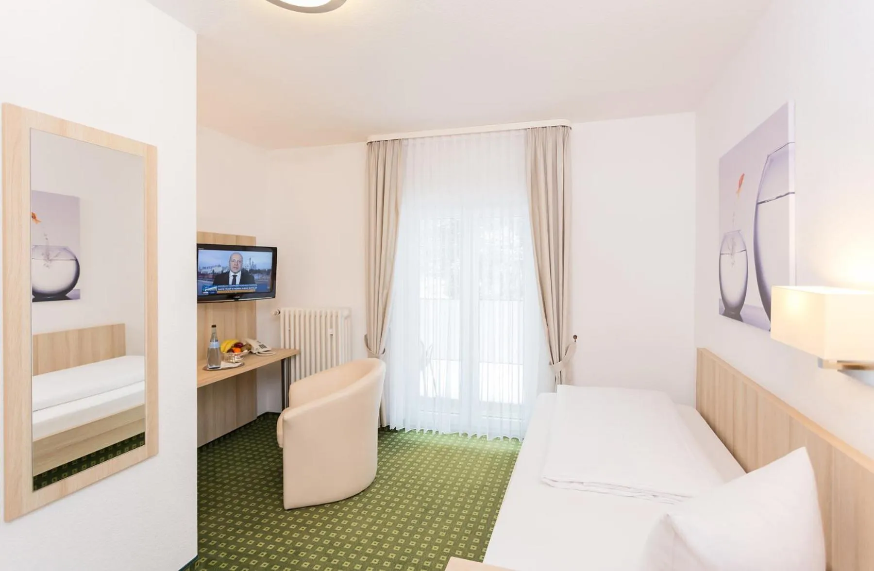 Photo of the whole room, Bed in Hotel Pfälzer Wald