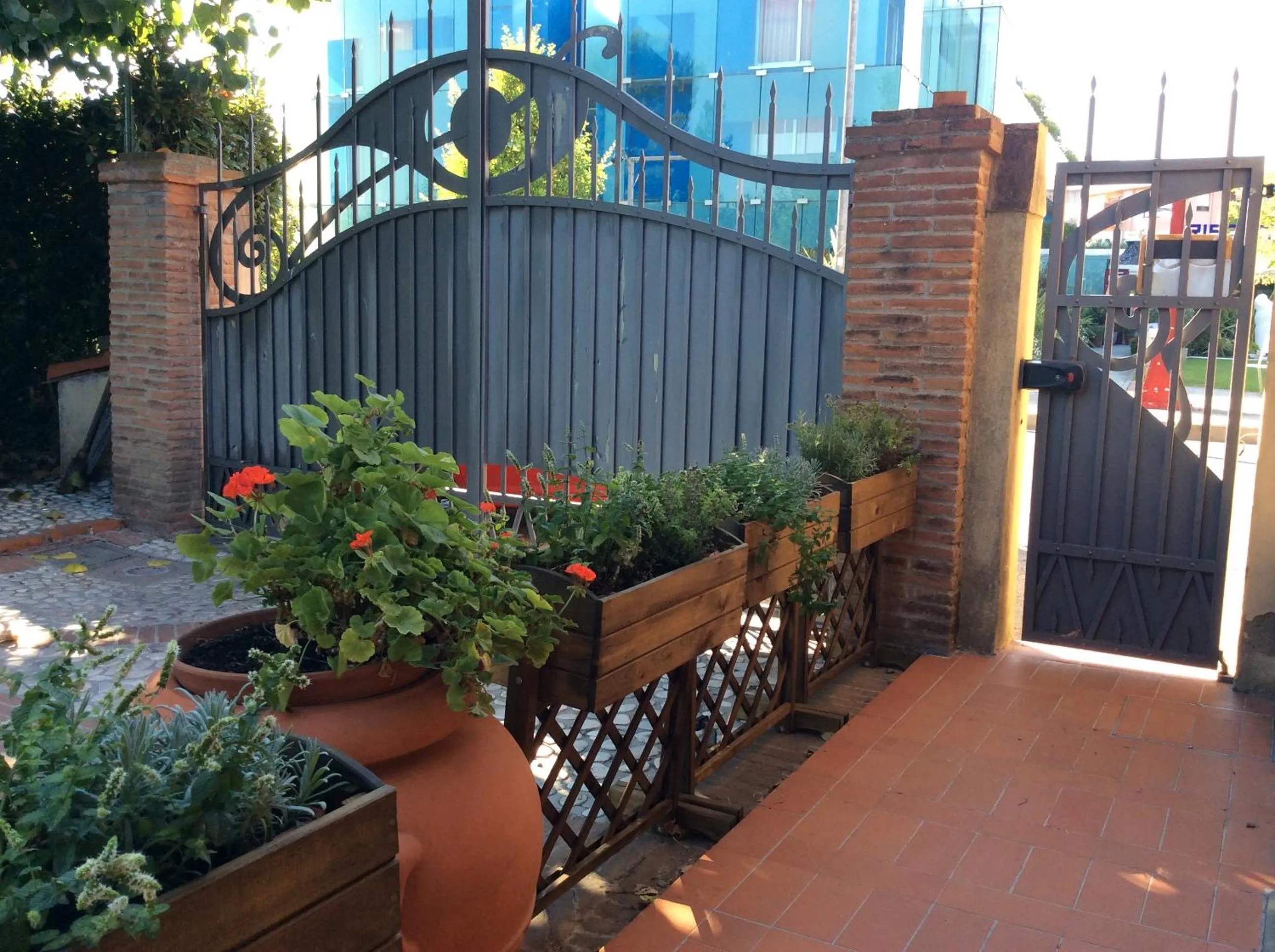 Garden in Bed and breakfast Queen