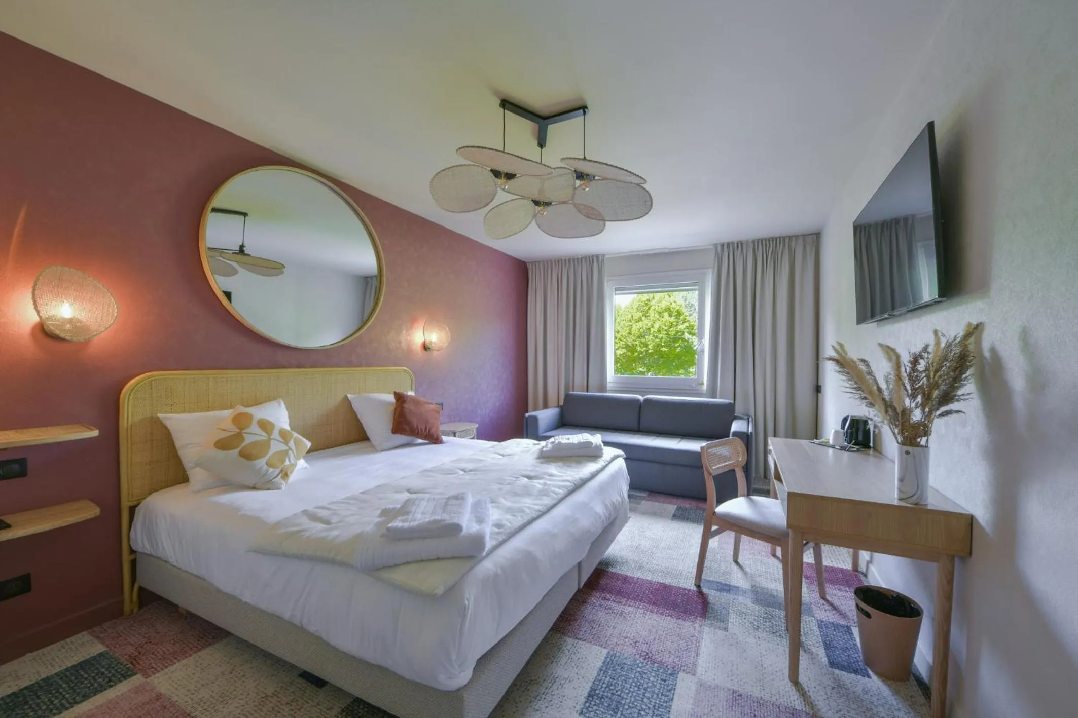 Bedroom, Bed in BHOMA Bourges - Hôtel